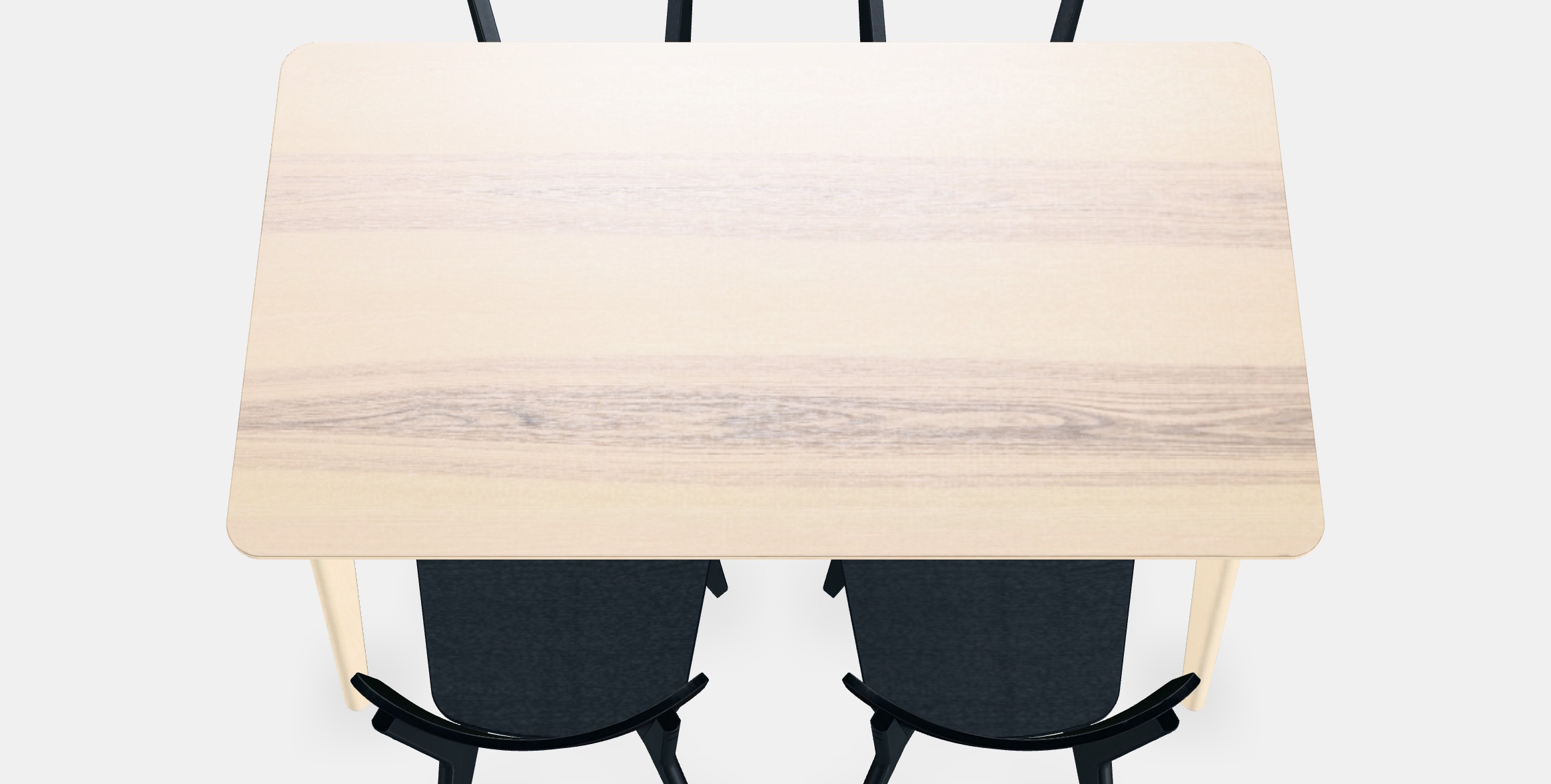 LISABO - LISABO Table and 4 chairs 1 Low-poly 3D model_7