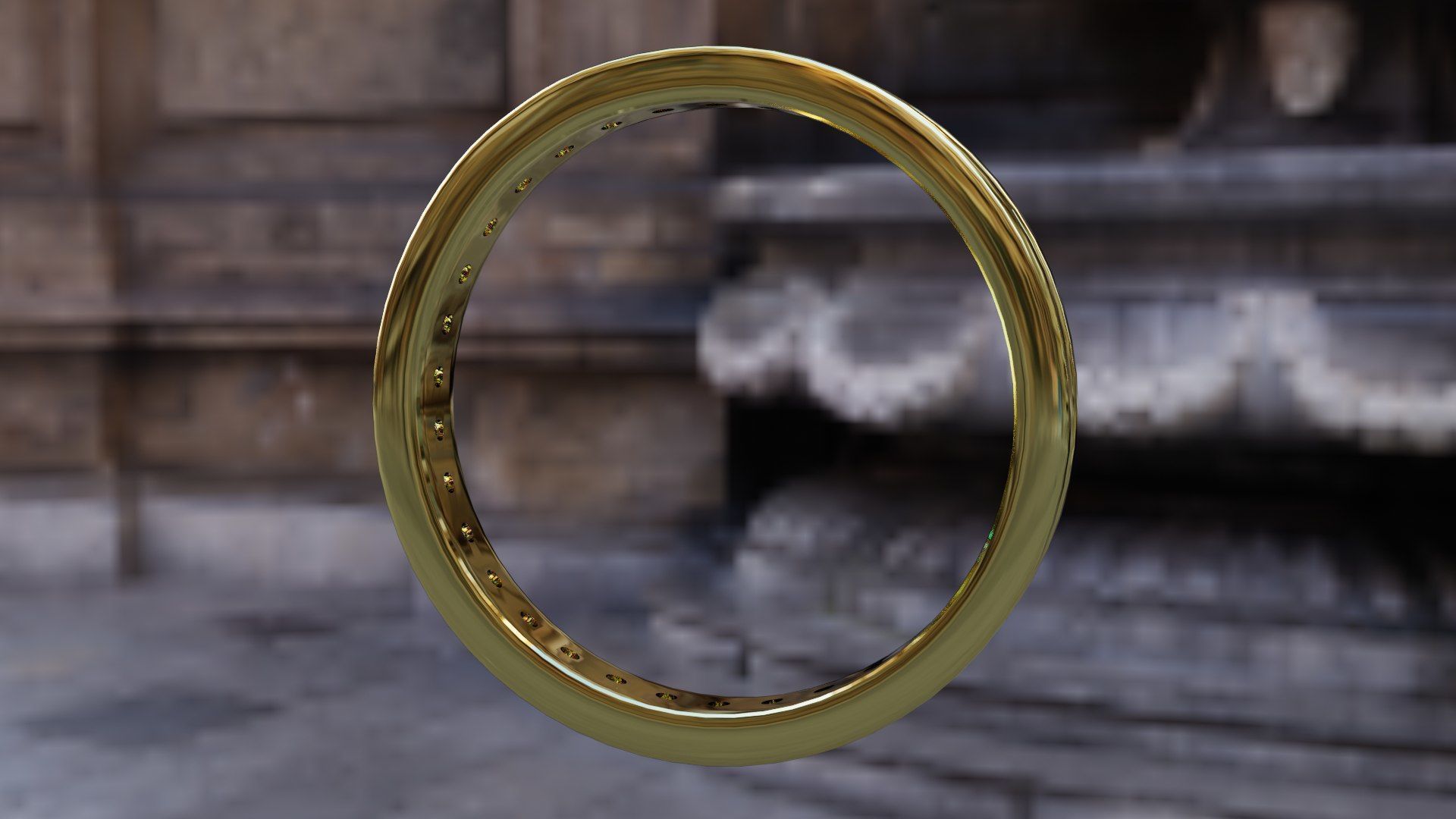 Diamond Bracelet High Jewelry blend mtl stl obj 3D print model 3D print model_3