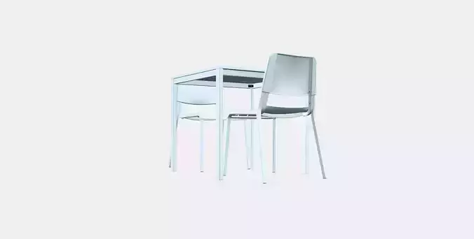 MELLTORP - TEODORES Table and 2 chairs