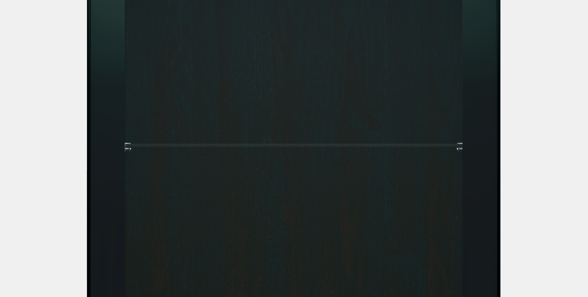 BESTA Shelf unit with glass door 21 Low-poly 3D model_10