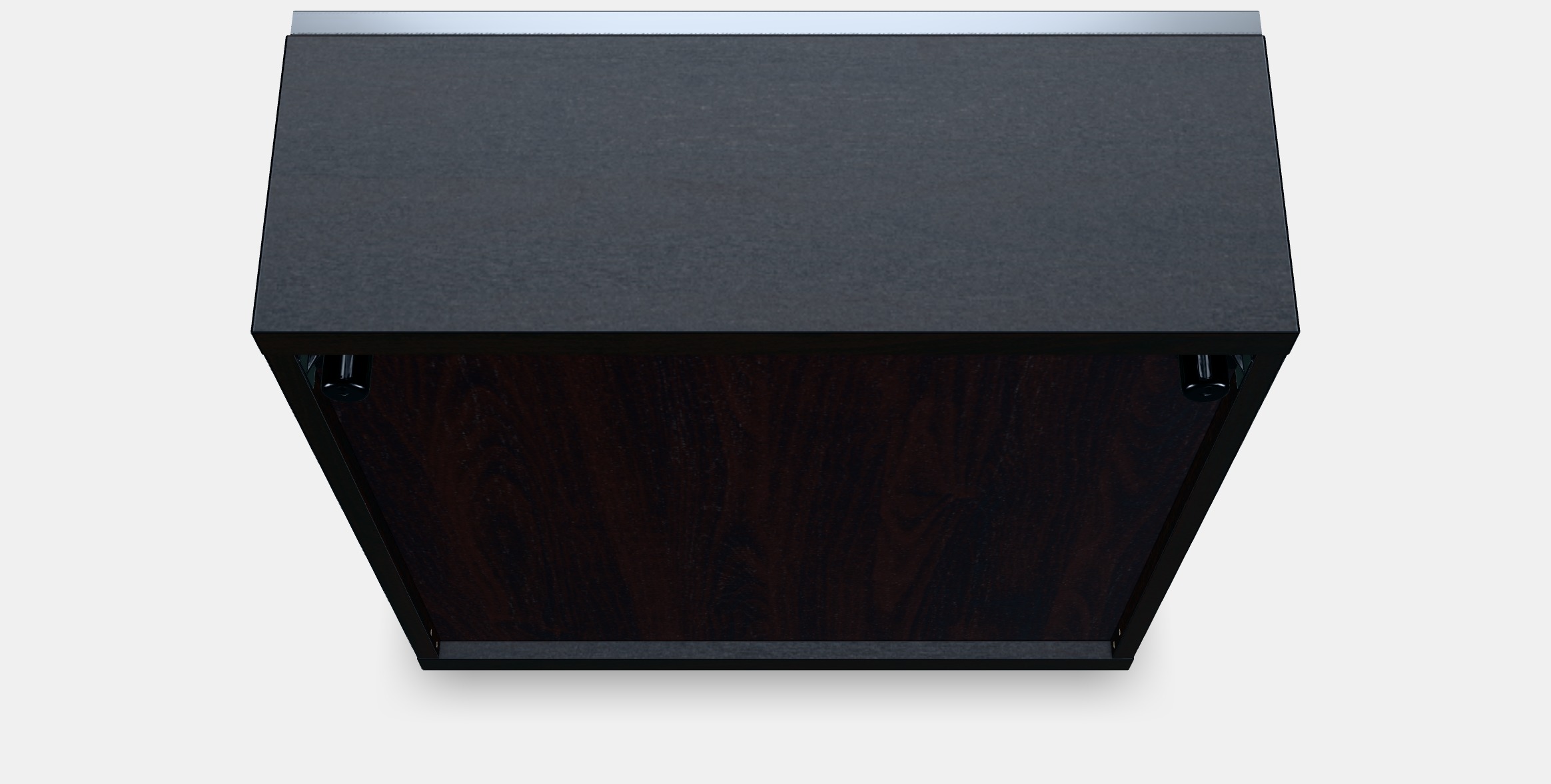 BESTA Shelf unit with glass door 21 Low-poly 3D model_6