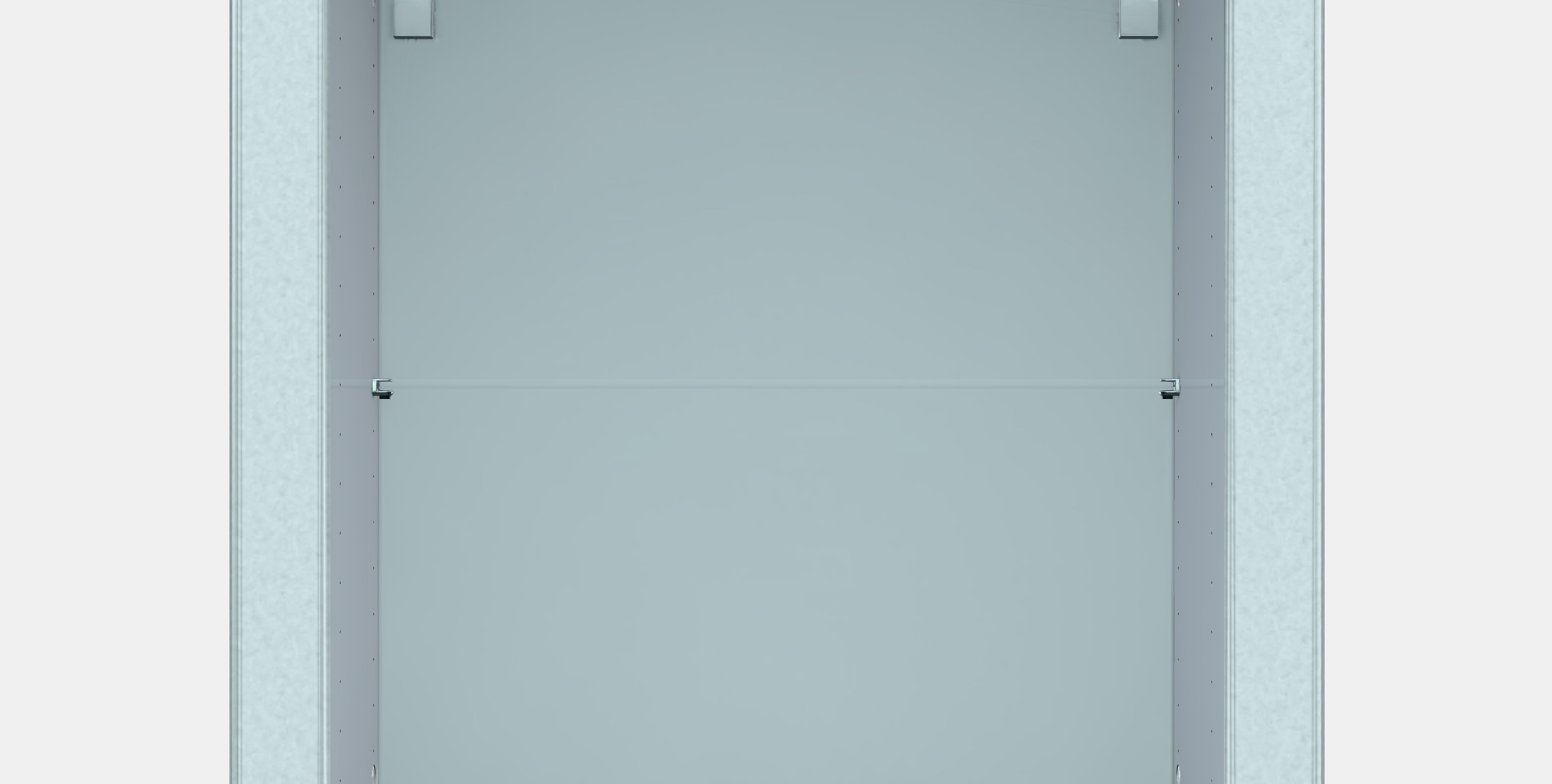 BESTA Shelf unit with door 50 Low-poly 3D model_11