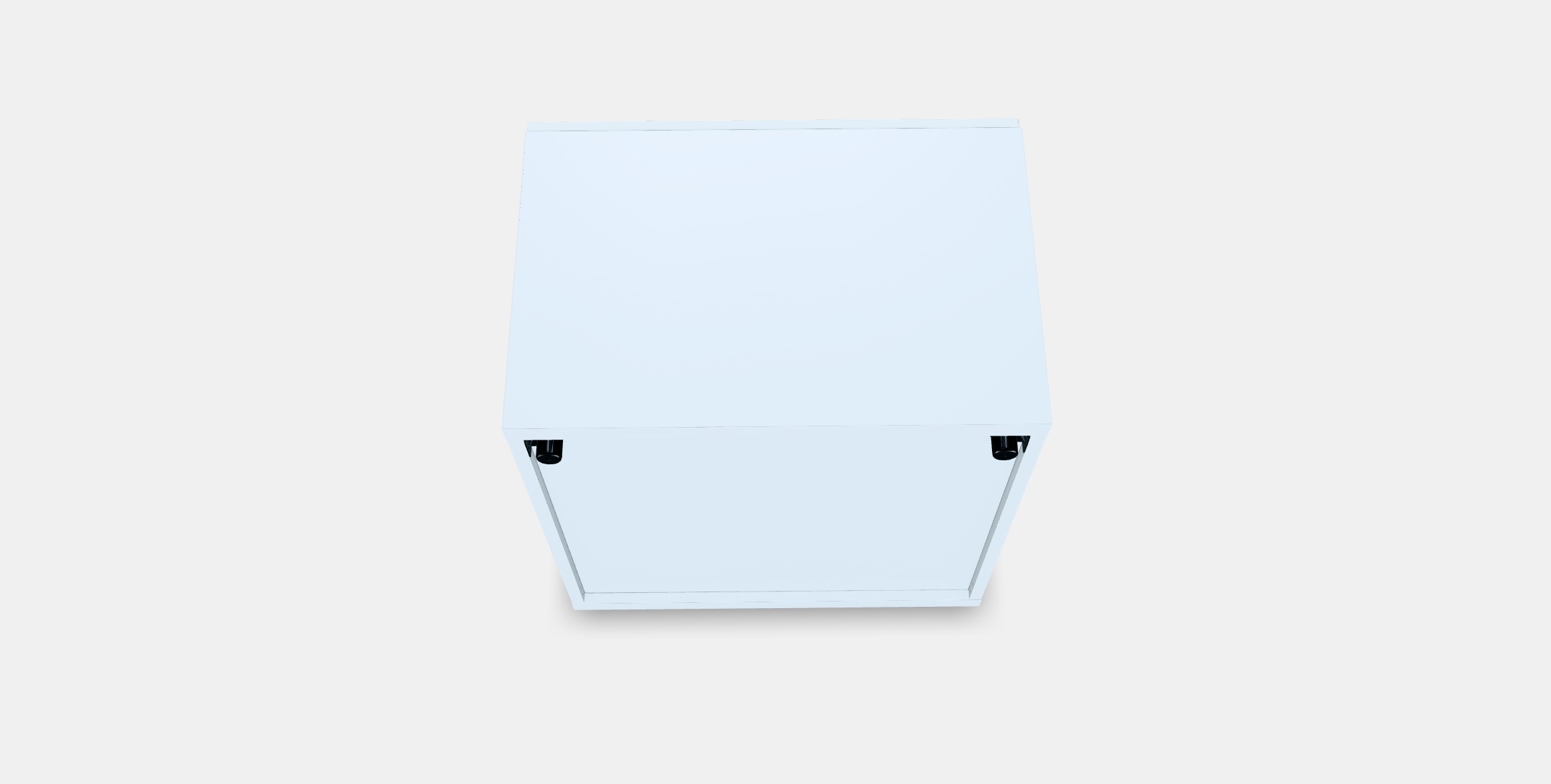 BESTA Shelf unit with door 50 Low-poly 3D model_2