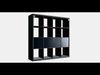 KALLAX Shelving unit with 4 inserts 16 Low-poly 3D model_1