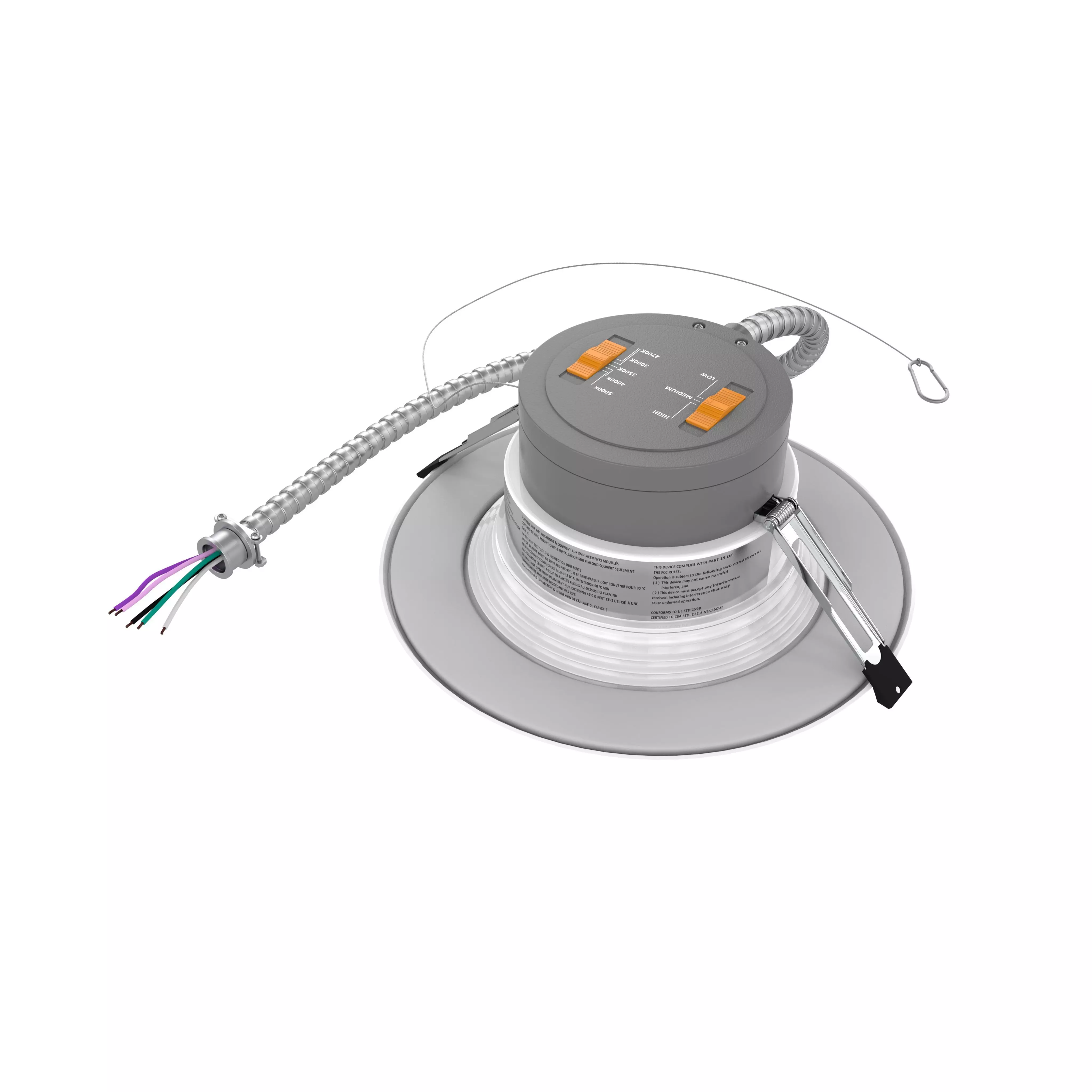 Commercial Retrofit Downlight  3D model_0