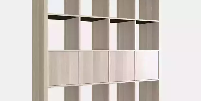 KALLAX Shelving unit with 4 inserts 18