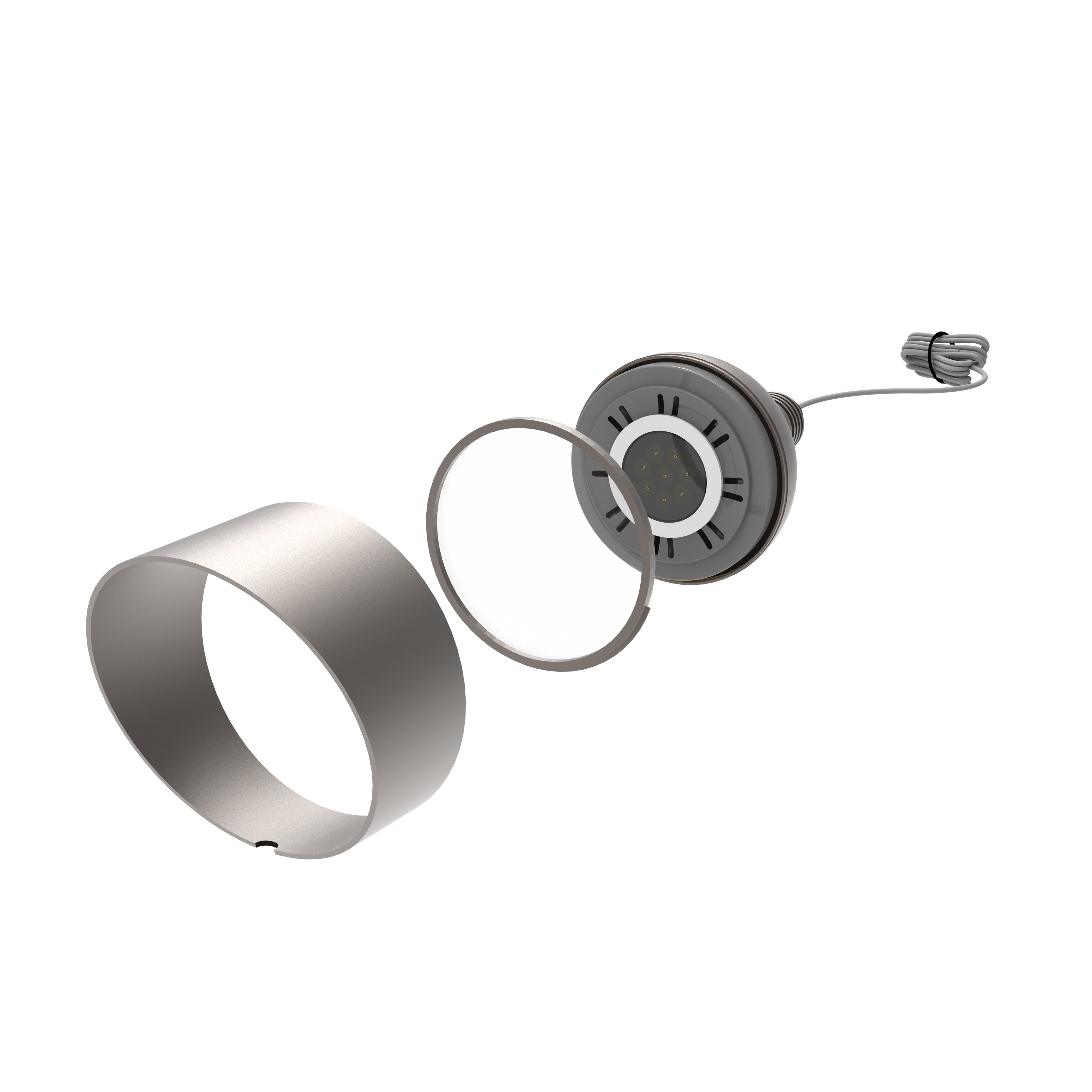 PAR36 LED Bulb Fixture 3D model_5