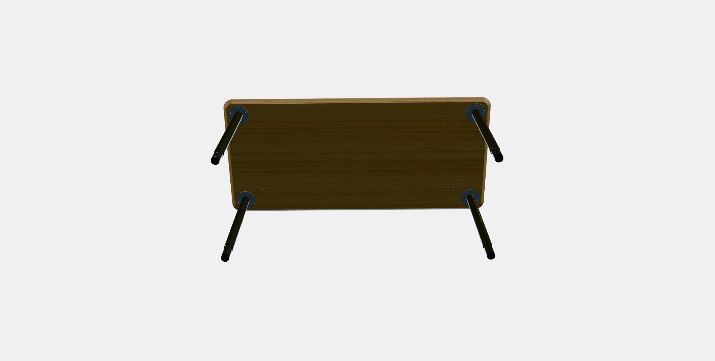 ANFALLARE - OLOV Desk Low-poly 3D model_5