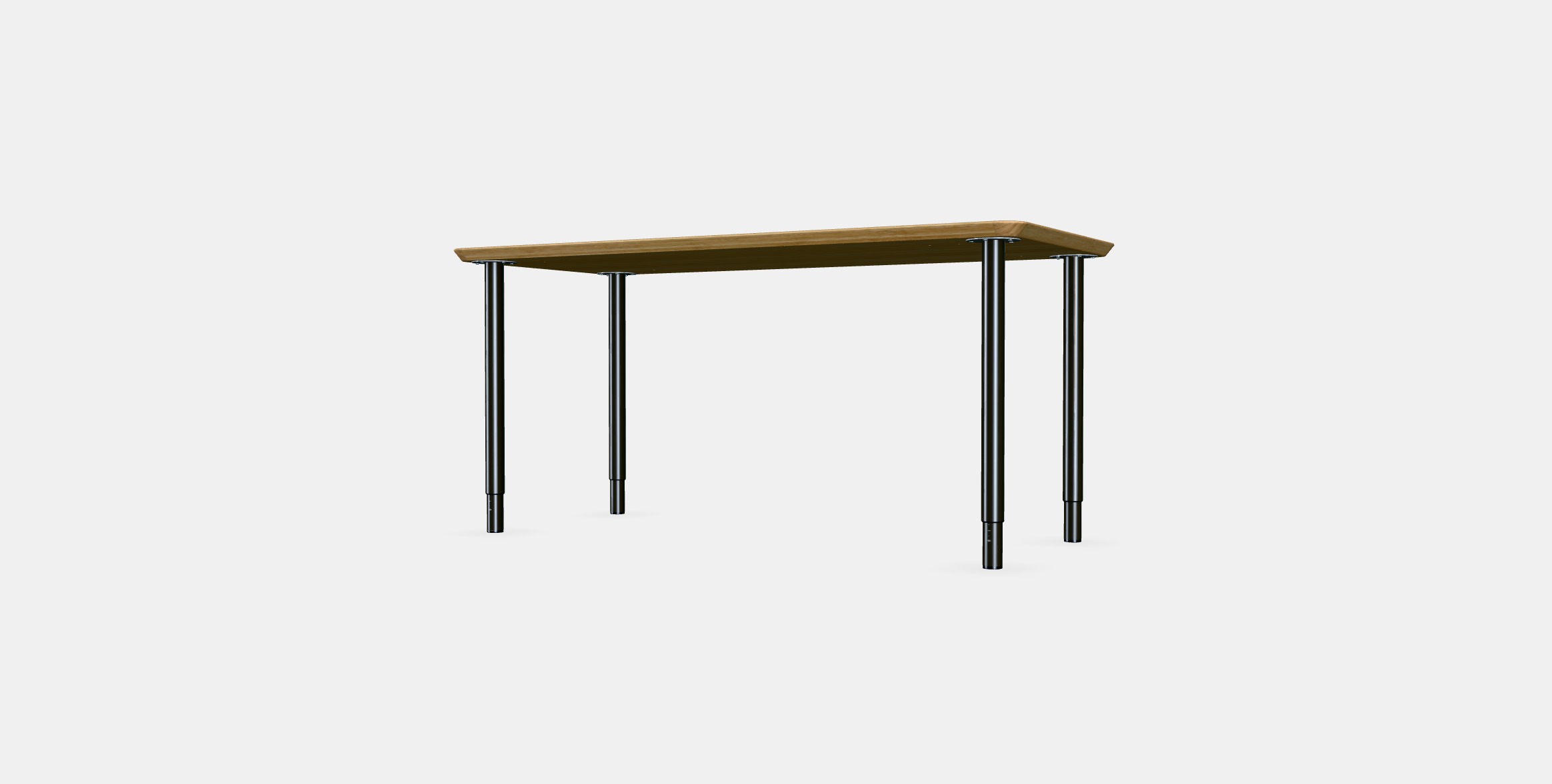 ANFALLARE - OLOV Desk Low-poly 3D model_3