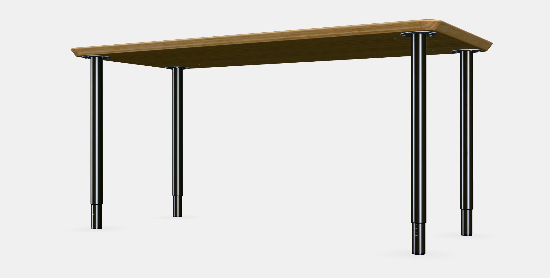 ANFALLARE - OLOV Desk Low-poly 3D model_6