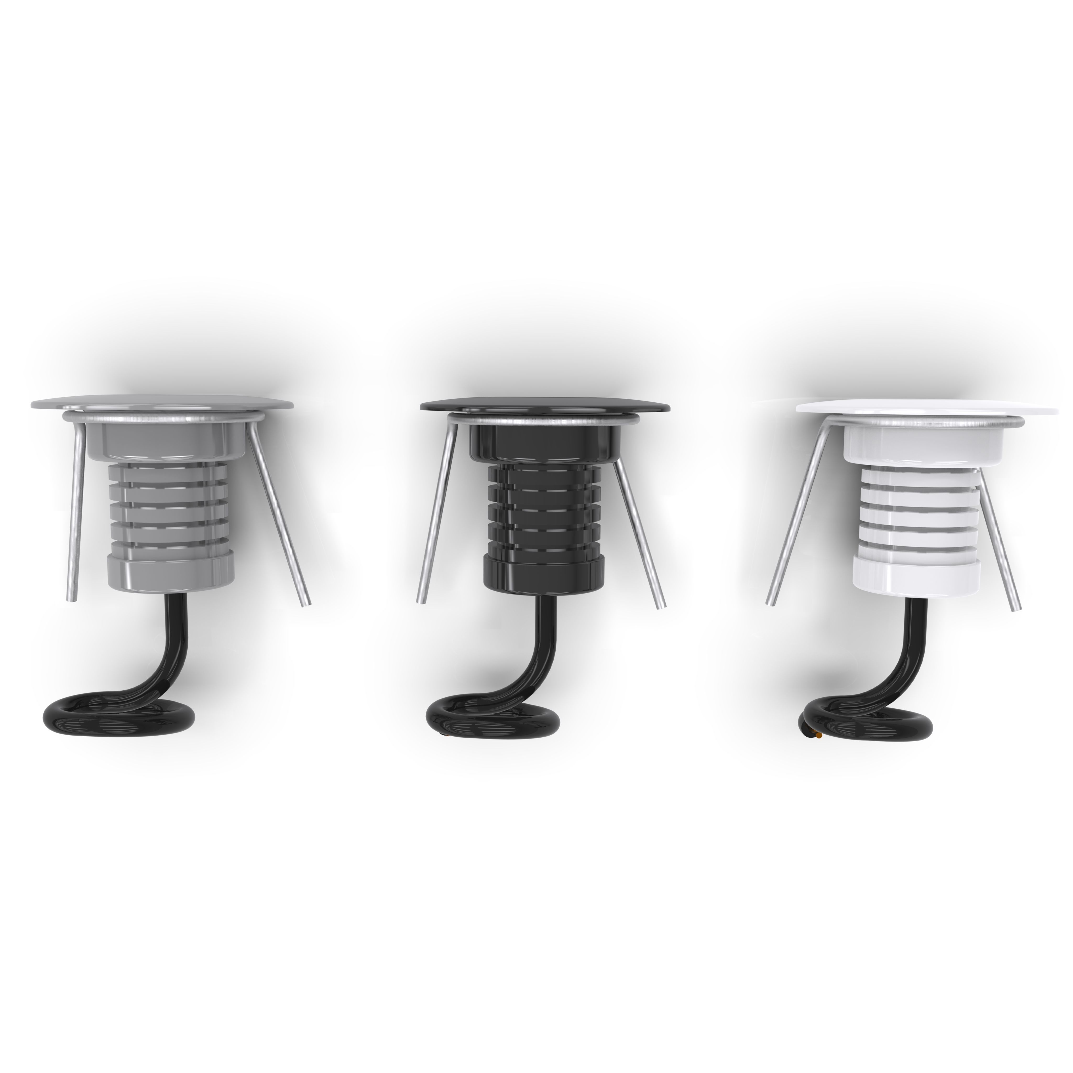 Ultra Mini Courtesy Light for Vehicles 3D model_4