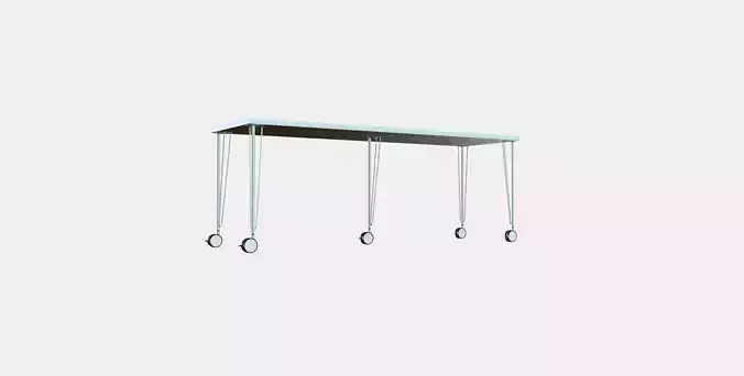 LAGKAPTEN - KRILLE Desk 7 Low-poly 3D model