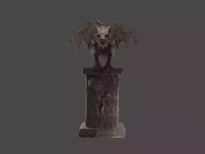 Werewolf Gargoyle Gargola Lobuna