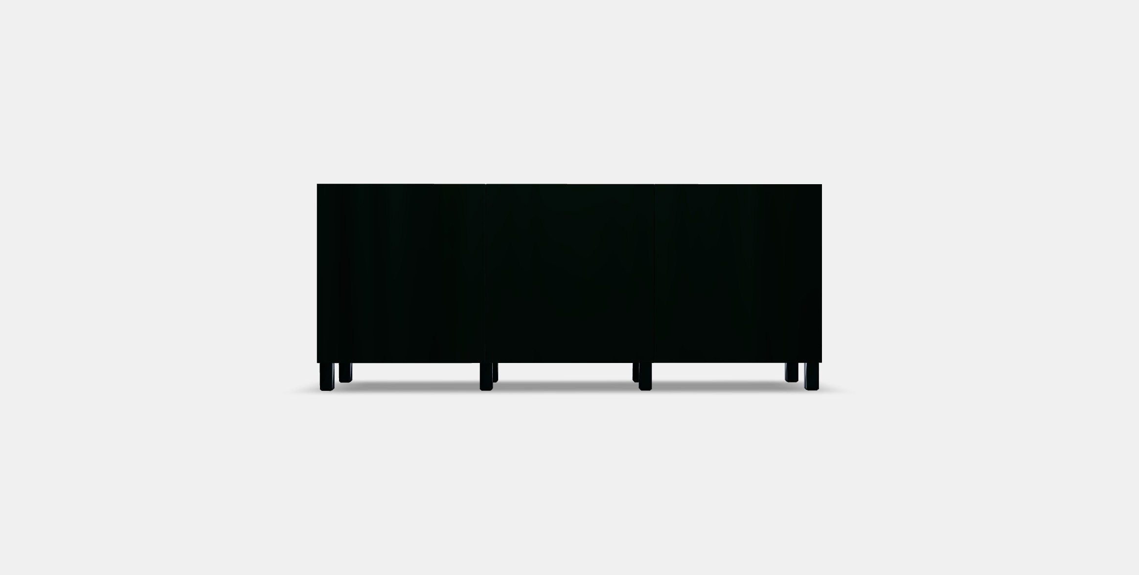 BESTA Storage combination with doors 47 Low-poly 3D model_10