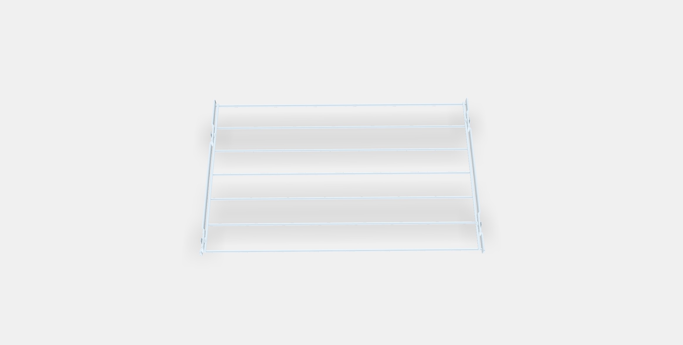 BOAXEL Drying rack 1 Low-poly 3D model_3