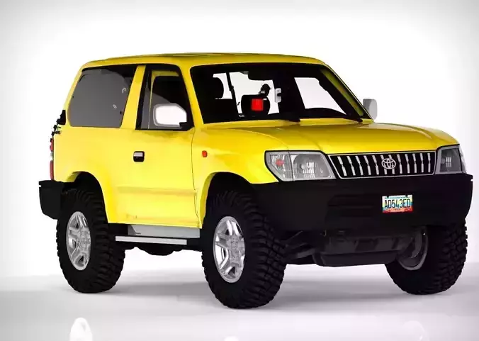 Toyota Meru Higt Poly  3D model