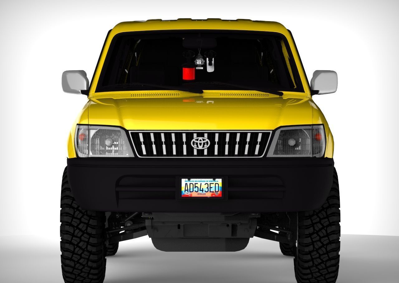 Toyota Meru Higt Poly  3D model_1