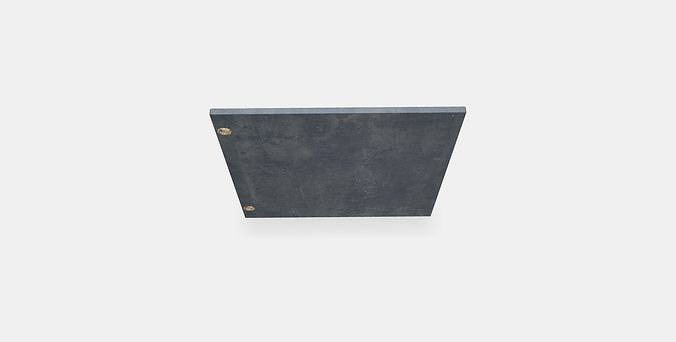KALLVIKEN Door 4 Low-poly 3D model