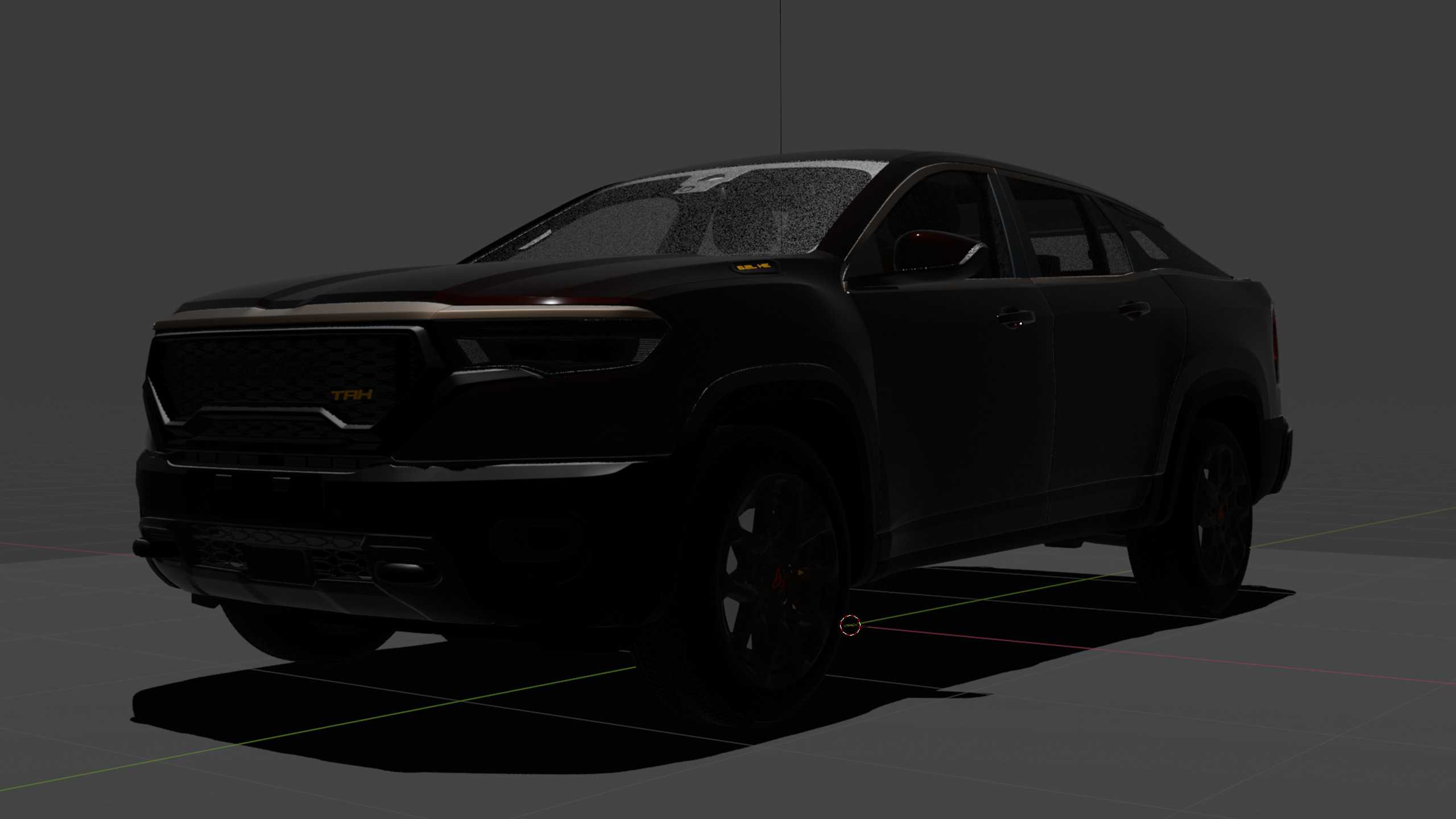 2026 Dodge Conquest TRX Free 3D model_24