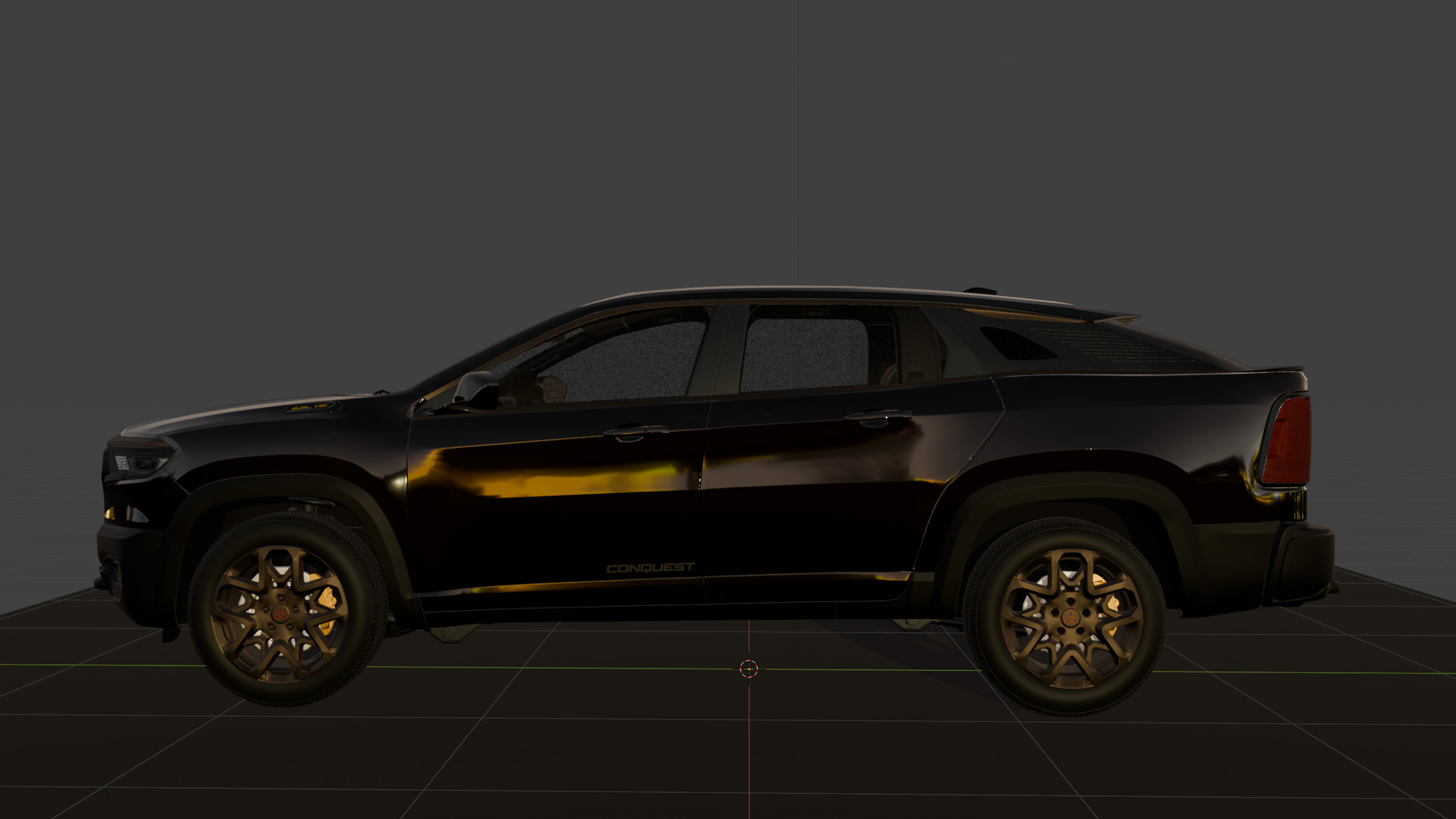 2026 Dodge Conquest TRX Free 3D model_30
