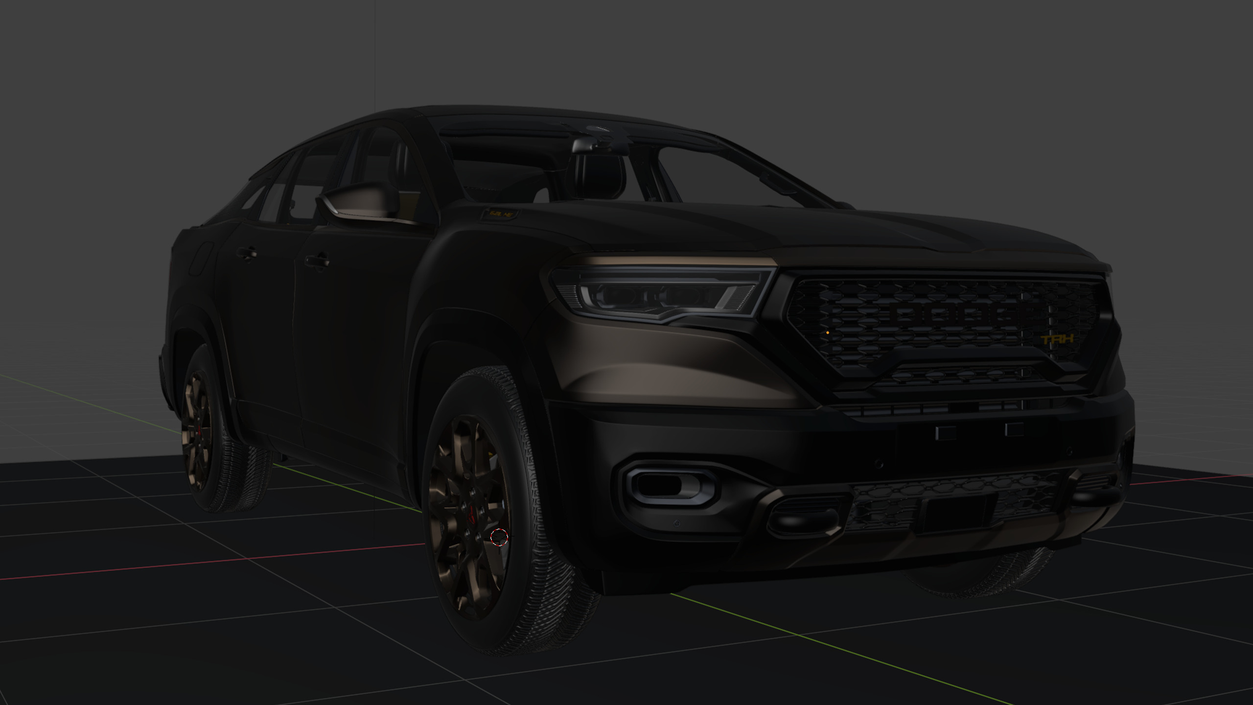 2026 Dodge Conquest TRX Free 3D model_16