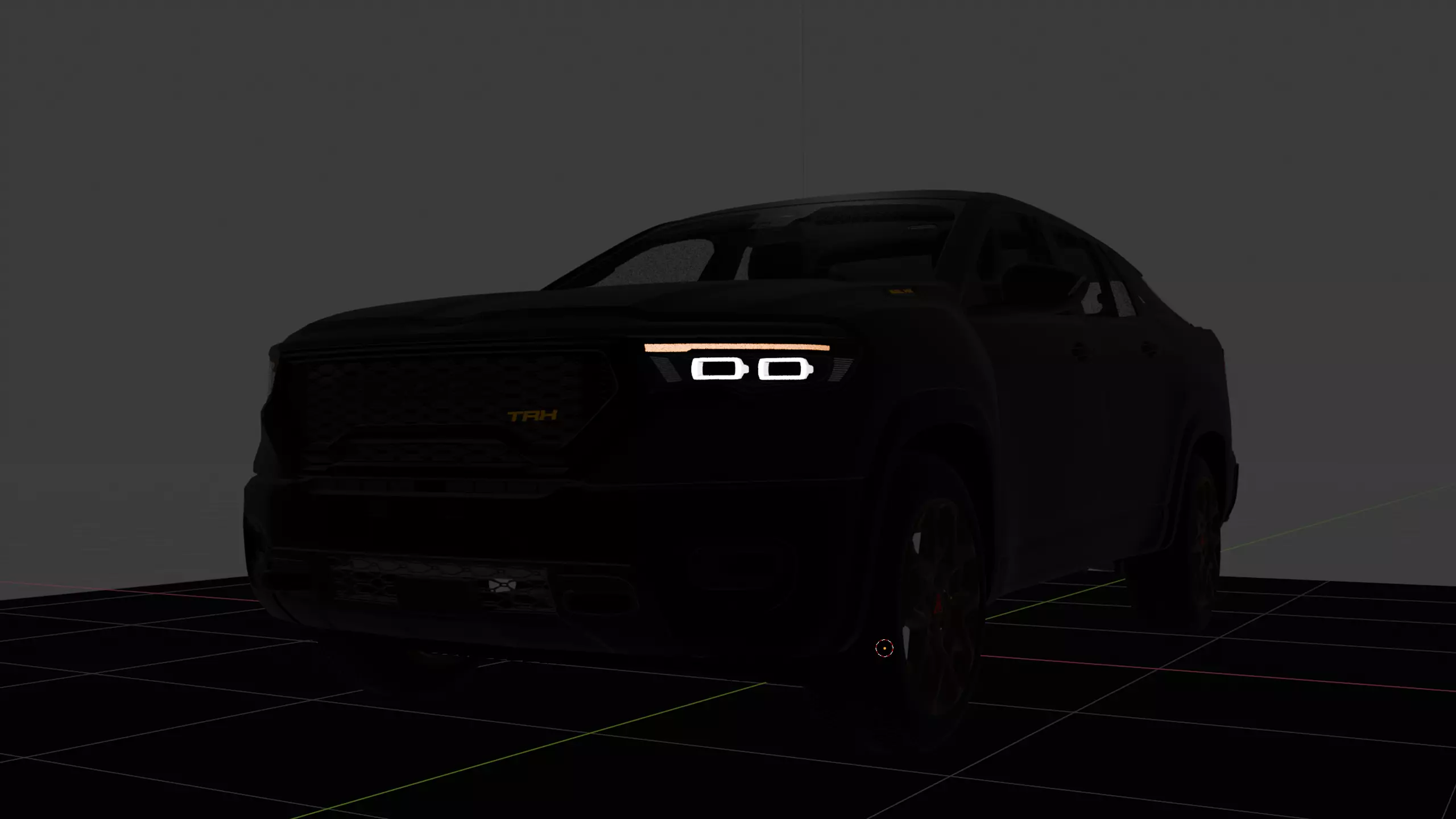 2026 Dodge Conquest TRX Free 3D model_0