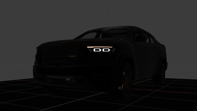 2026 Dodge Conquest TRX Free 3D model