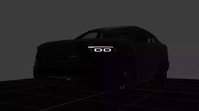2026 Dodge Conquest TRX Free 3D model