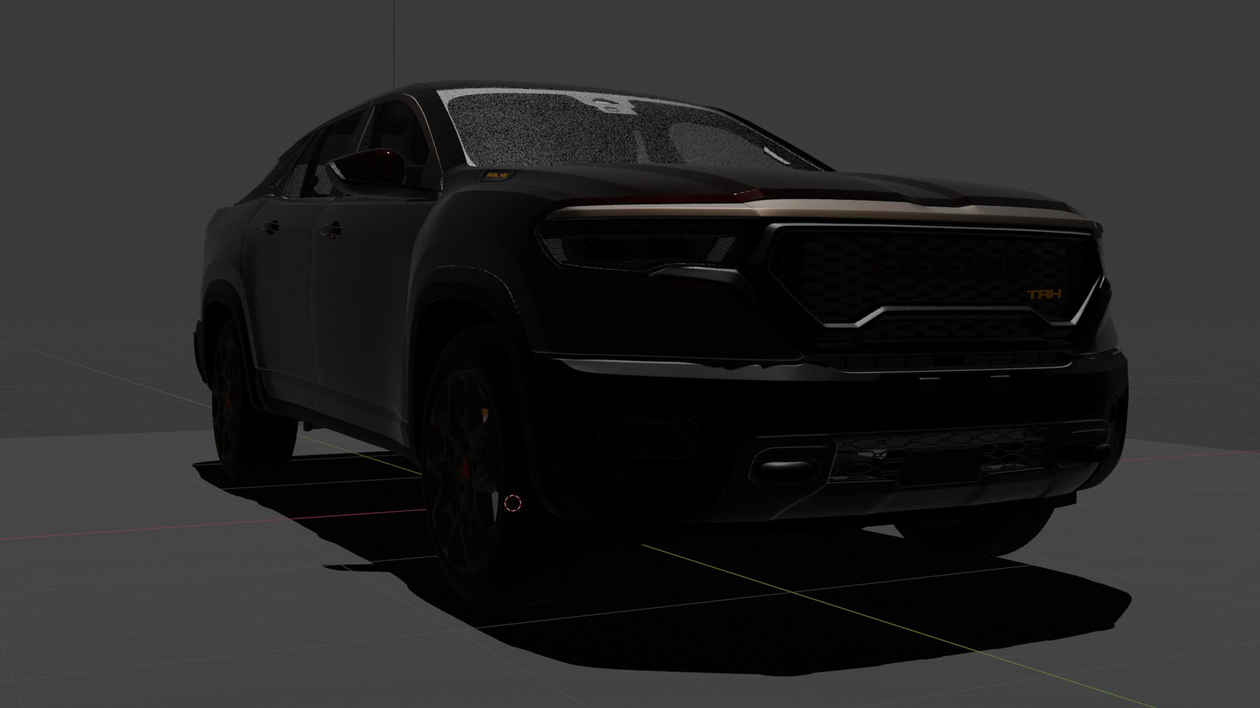 2026 Dodge Conquest TRX Free 3D model_29