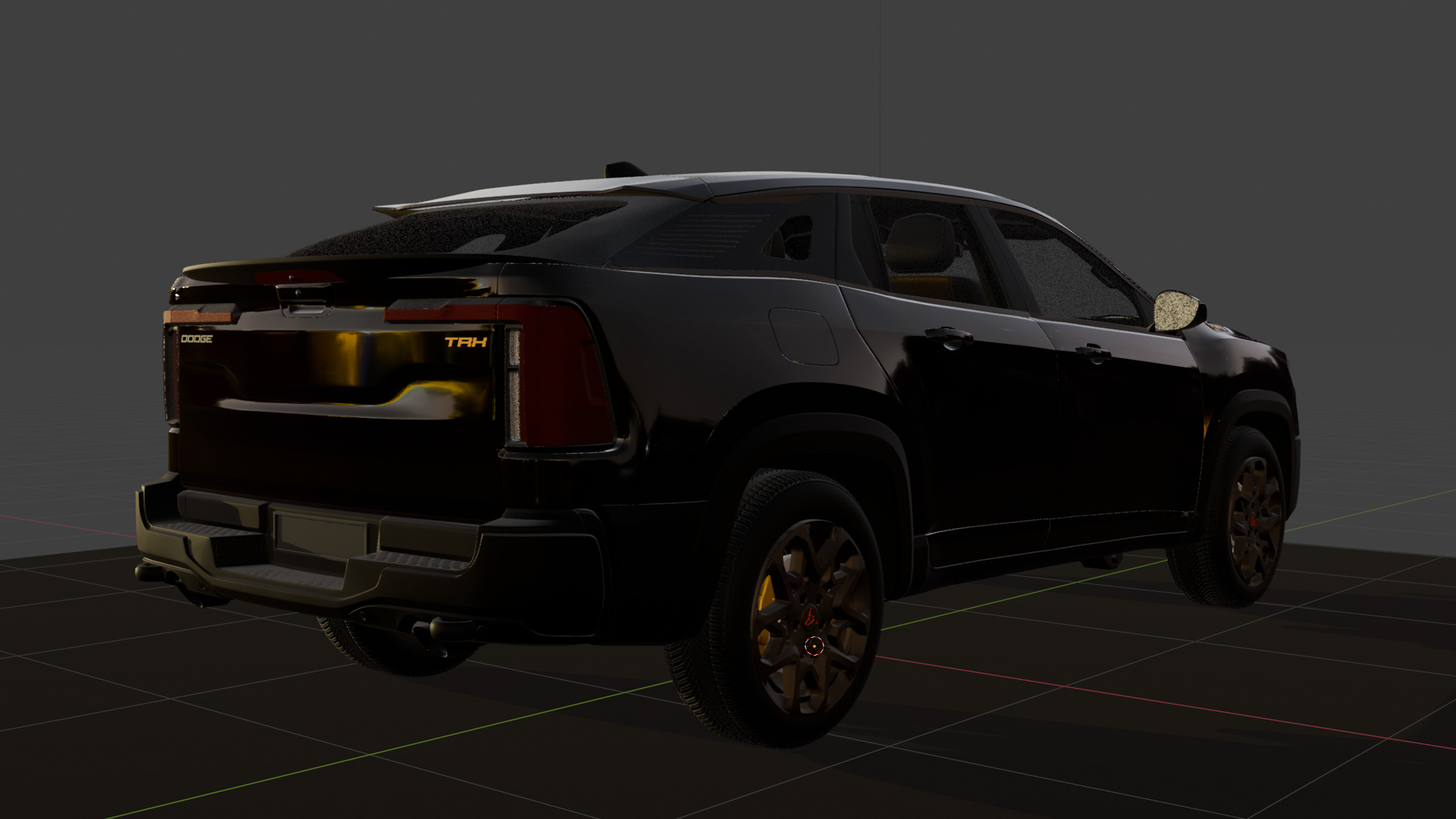 2026 Dodge Conquest TRX Free 3D model_33