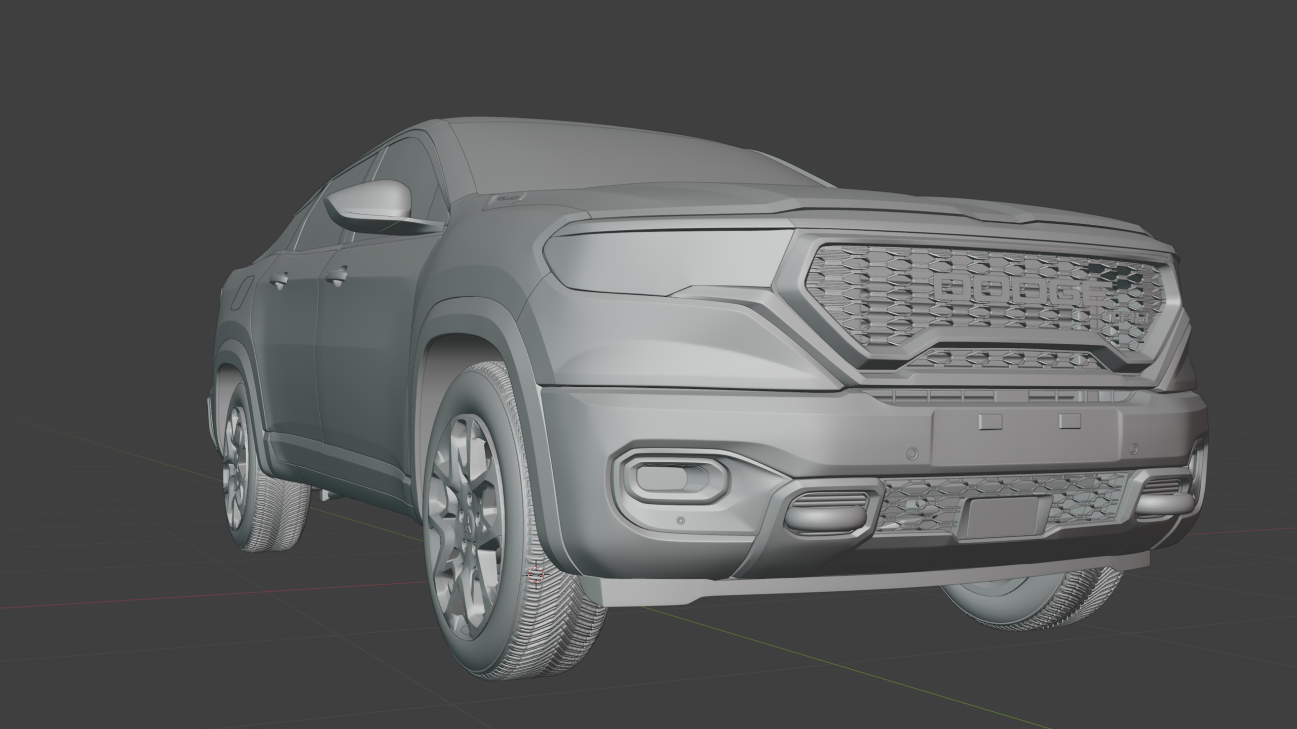 2026 Dodge Conquest TRX Free 3D model_42