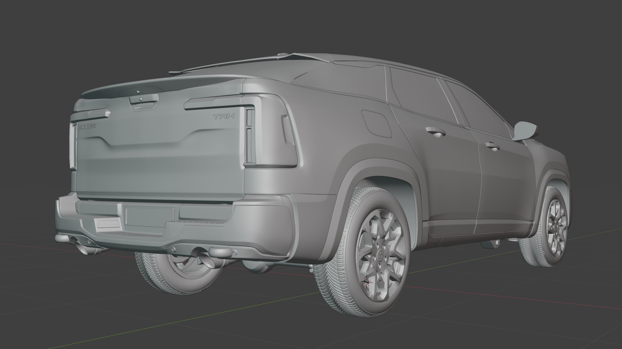 2026 Dodge Conquest TRX Free 3D model_41