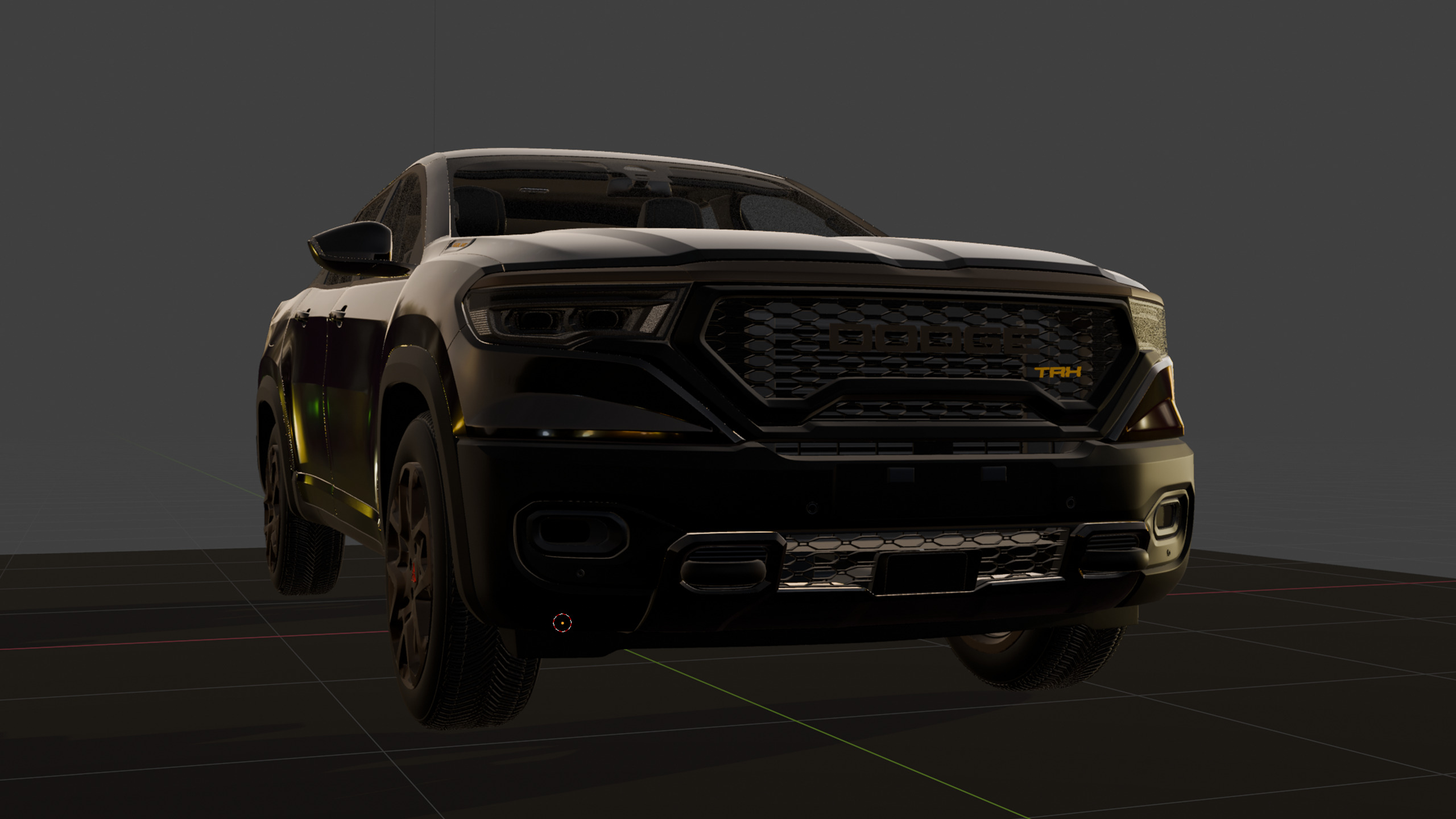 2026 Dodge Conquest TRX Free 3D model_34