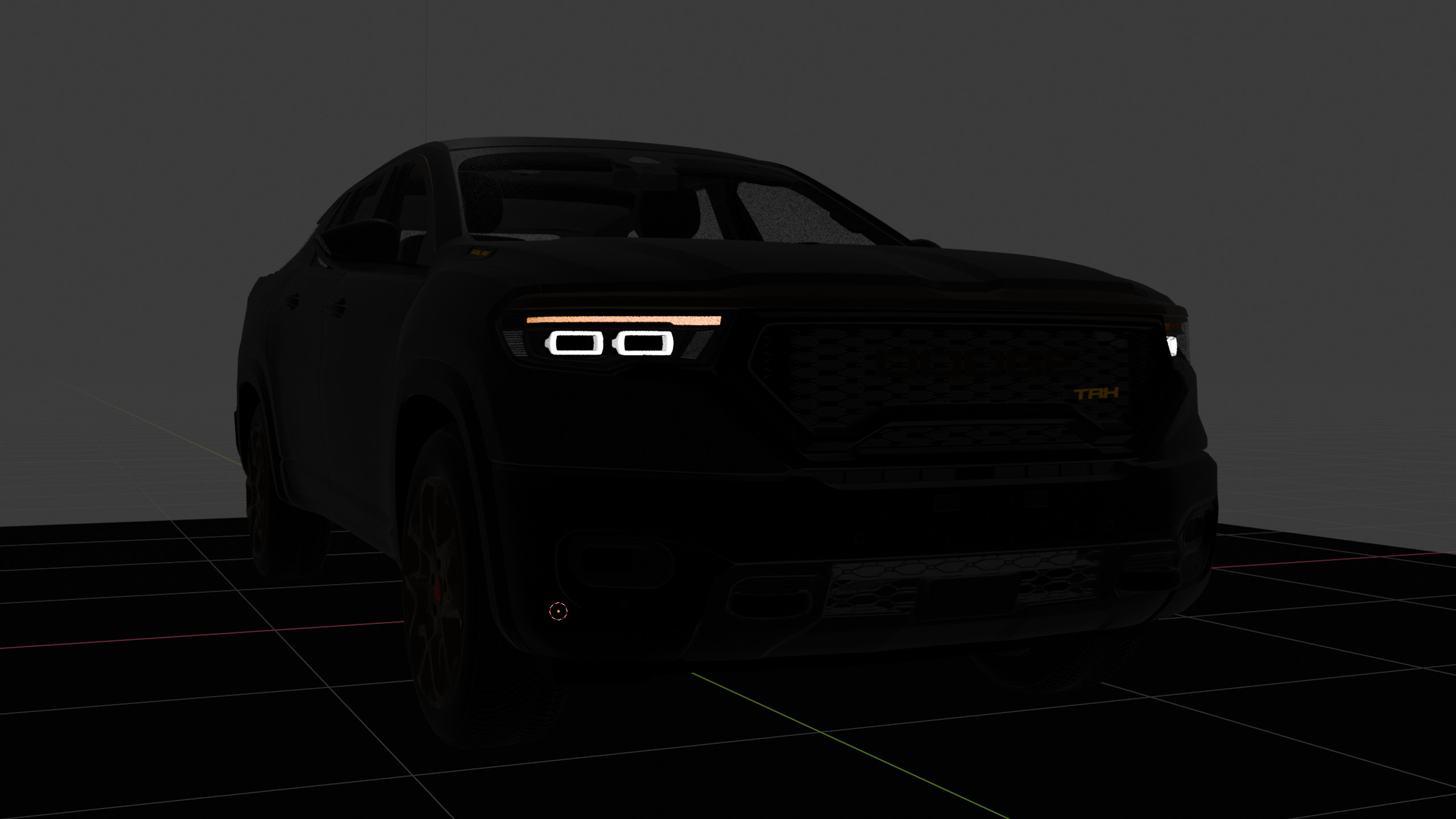 2026 Dodge Conquest TRX Free 3D model_8
