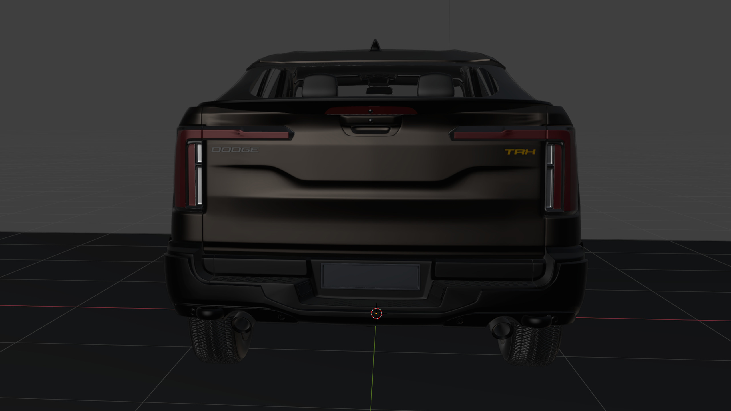 2026 Dodge Conquest TRX Free 3D model_12