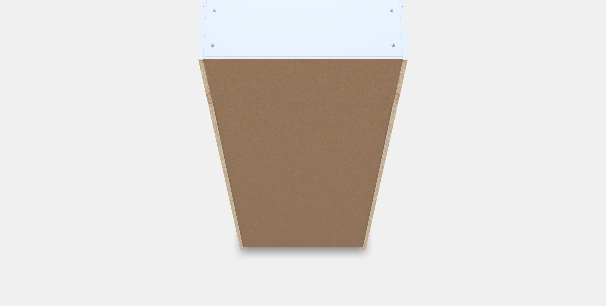 BILLY - OXBERG Bookcase 15 Low-poly 3D model_2