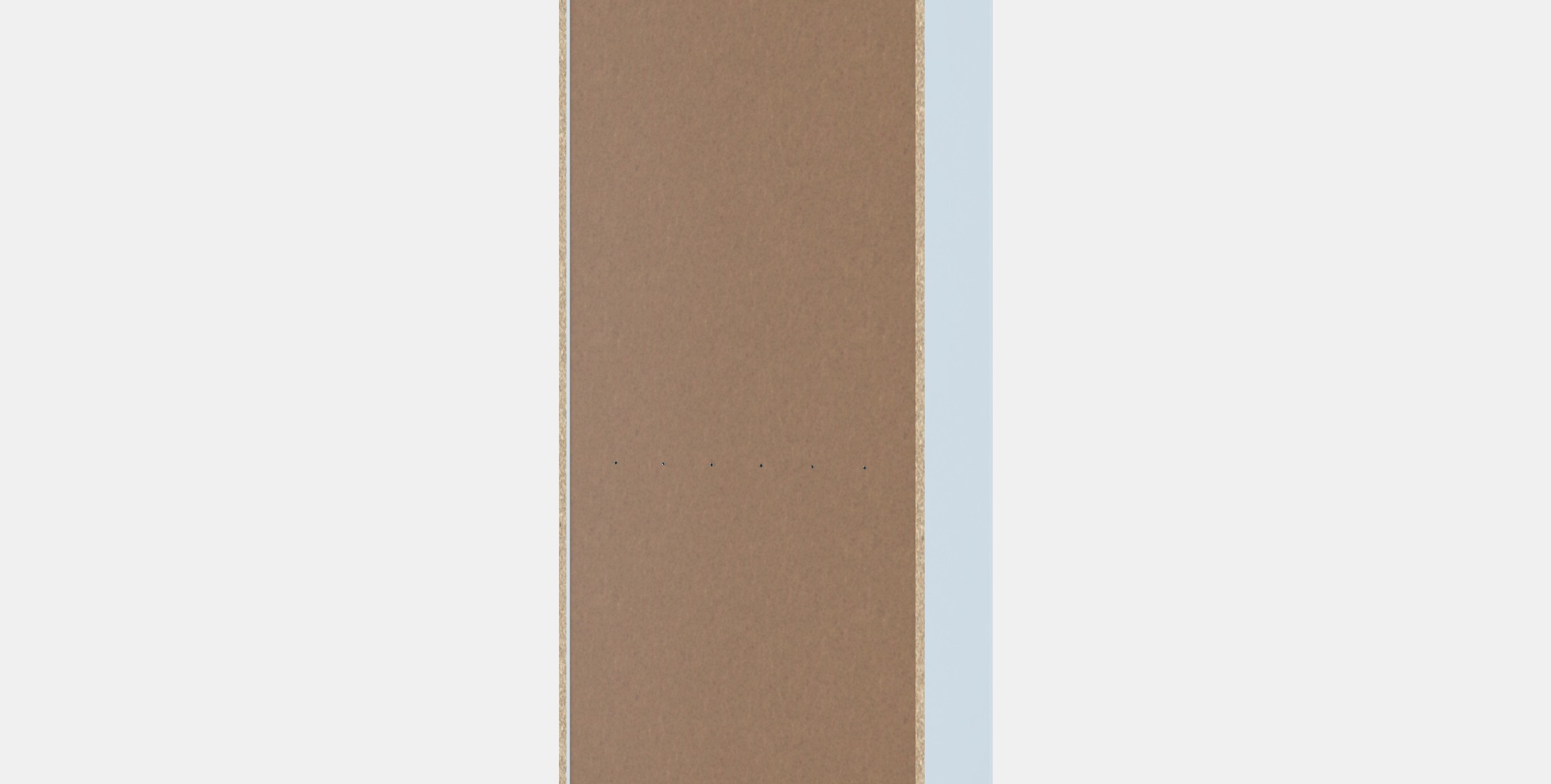 BILLY - OXBERG Bookcase 15 Low-poly 3D model_7