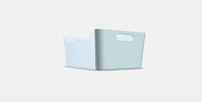 UPDATE Box 3 Low-poly 3D model