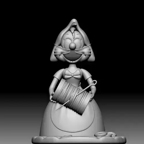 Perla and Suzy - Cinderella - 010 3D print model
