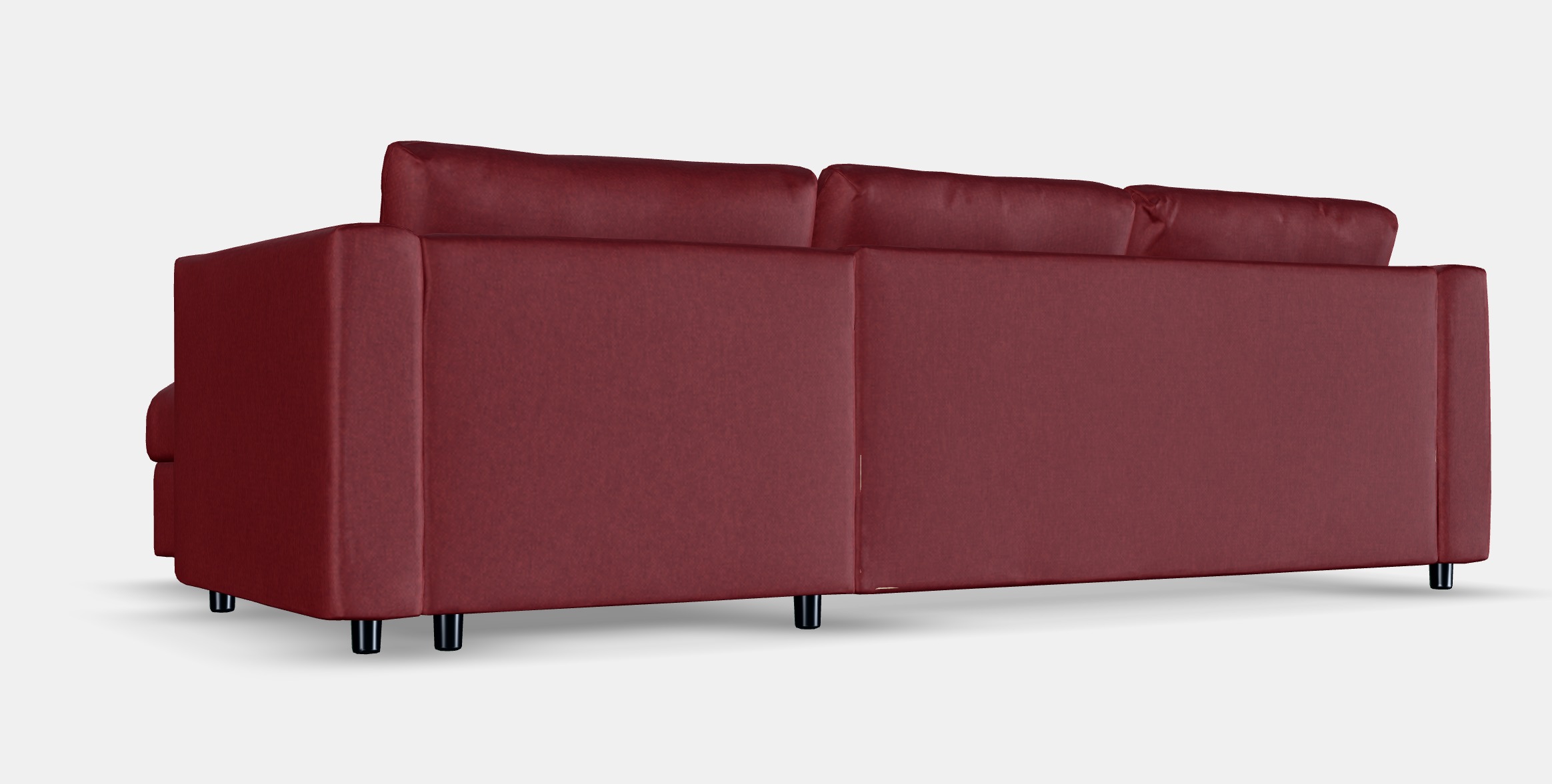 VIMLE Cover for 3-seat sofa 6 Low-poly 3D model_2