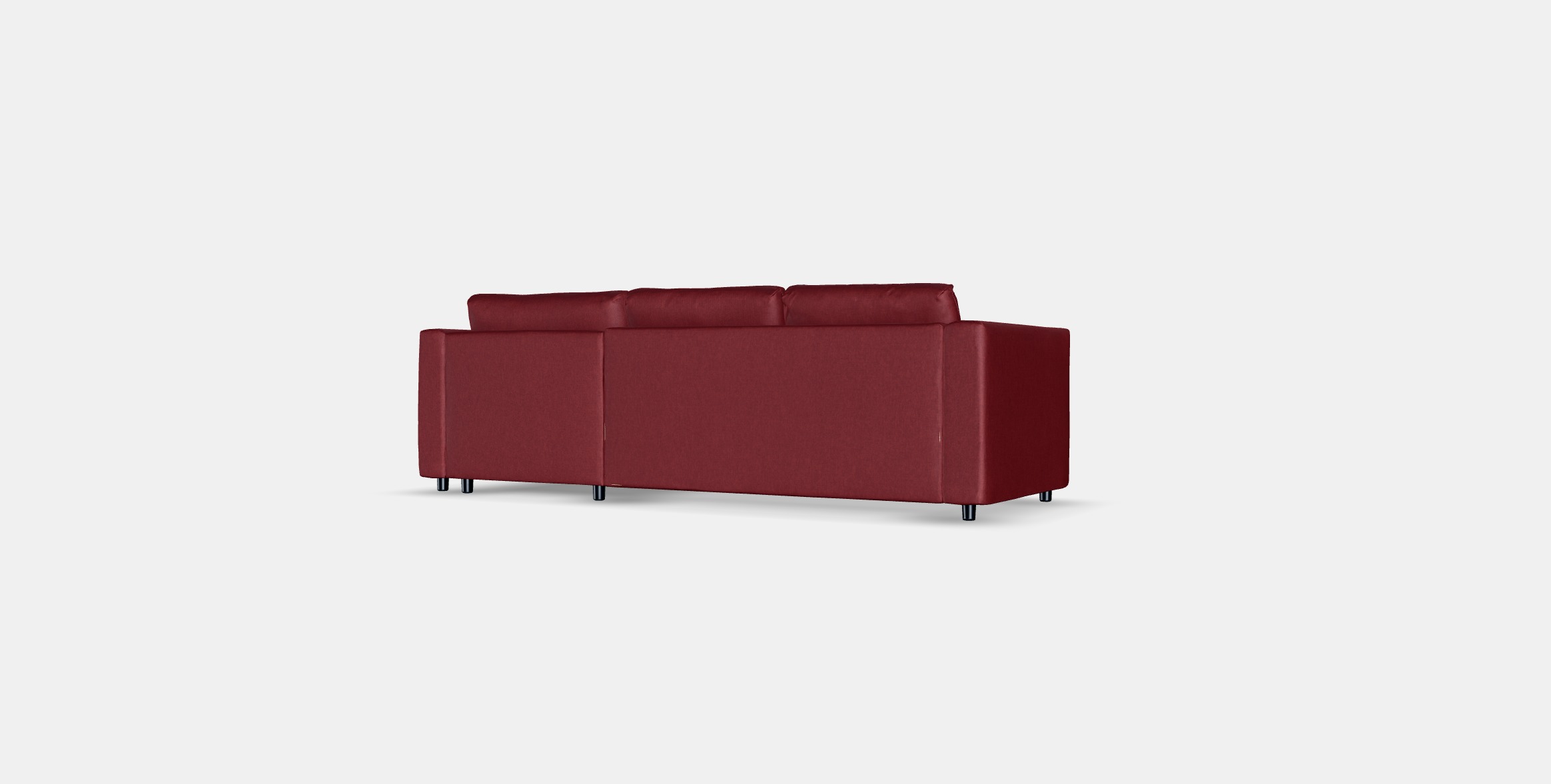 VIMLE Cover for 3-seat sofa 6 Low-poly 3D model_5
