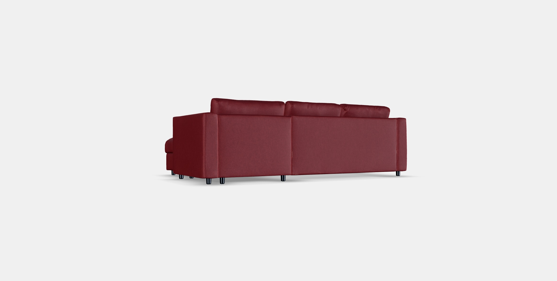 VIMLE Cover for 3-seat sofa 6 Low-poly 3D model_16