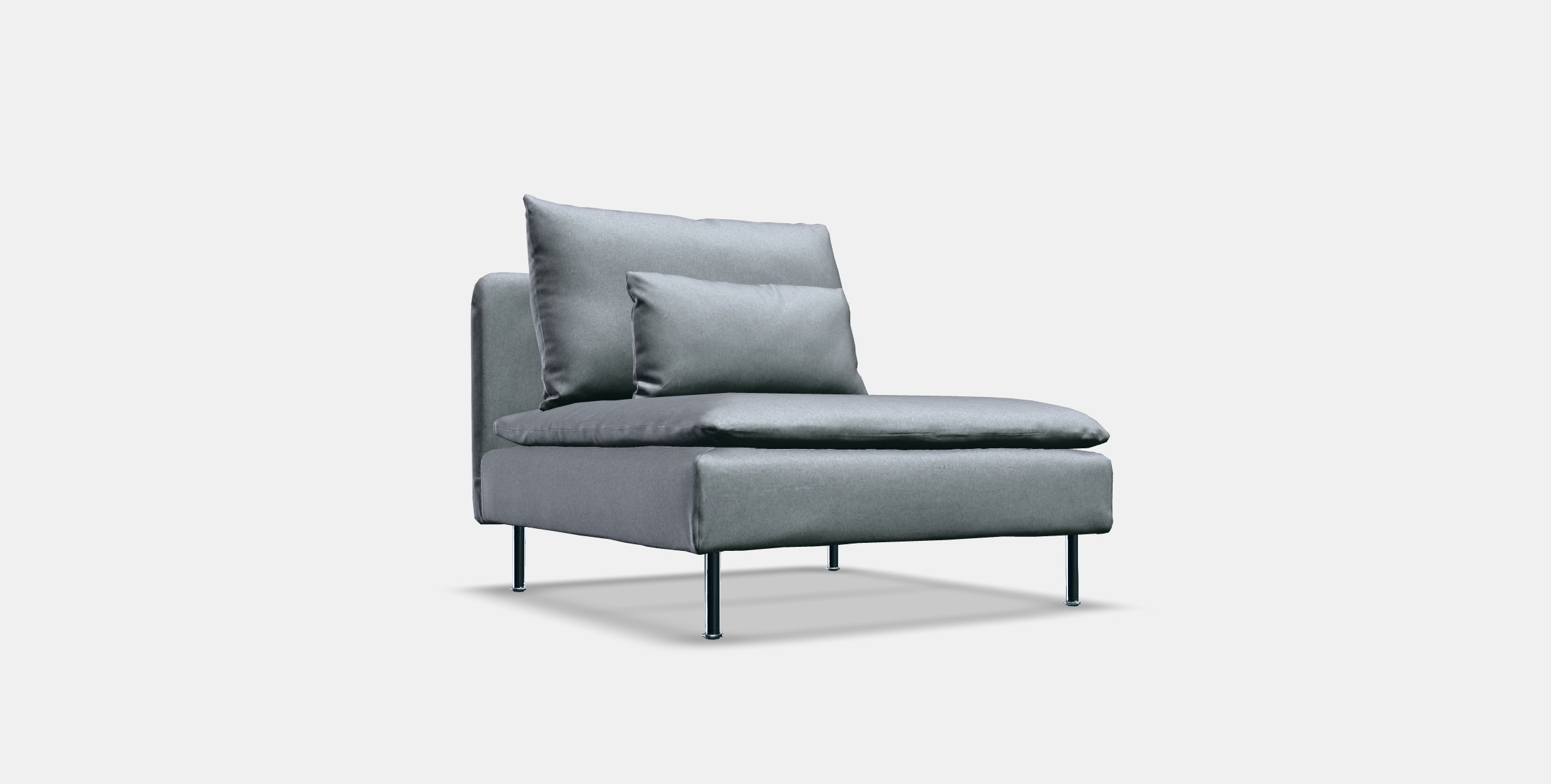 SODERHAMN Cover for 1-seat section 2 Low-poly 3D model_3