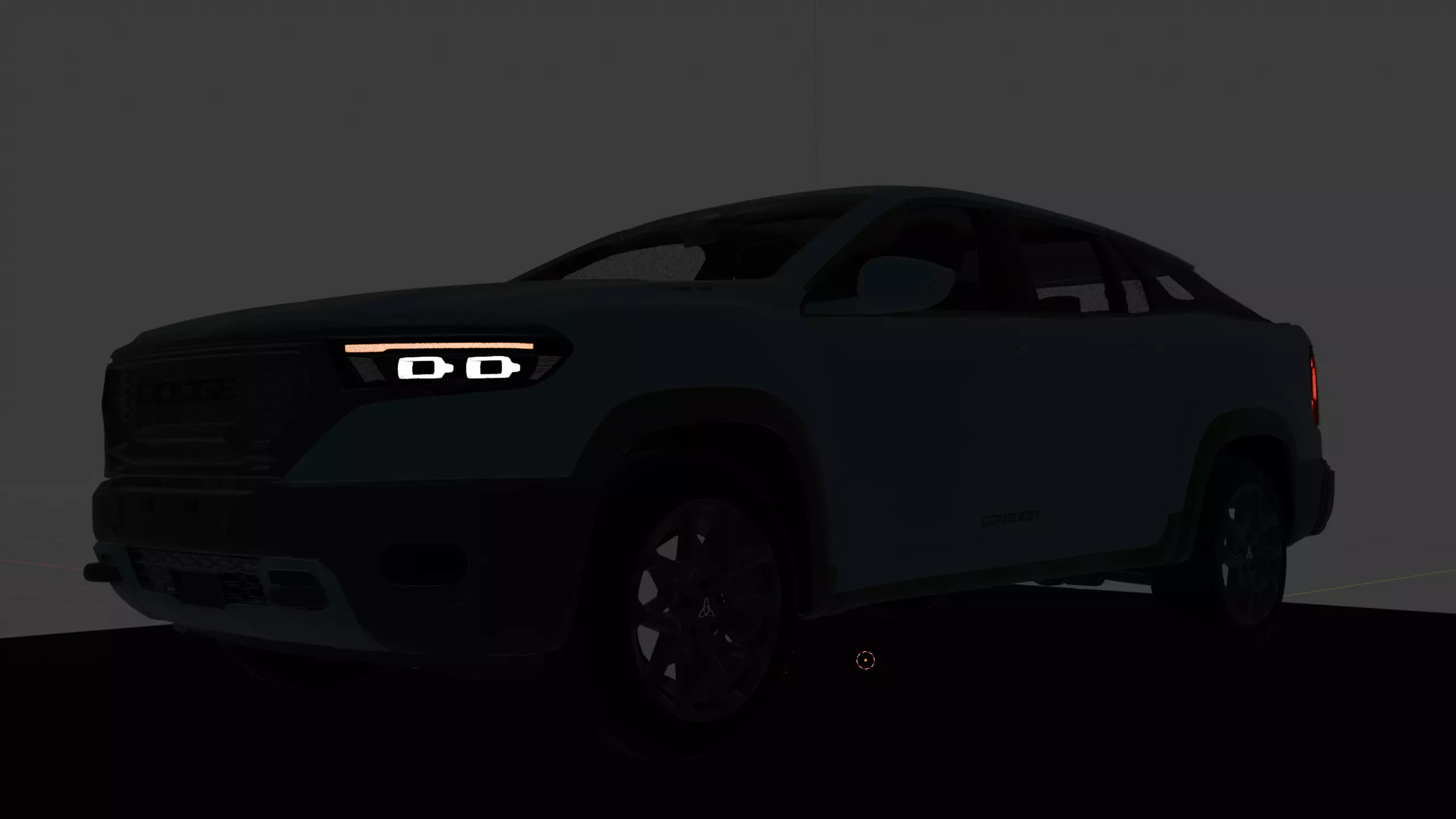 2026 Dodge Conquest Citadel Free 3D model_0