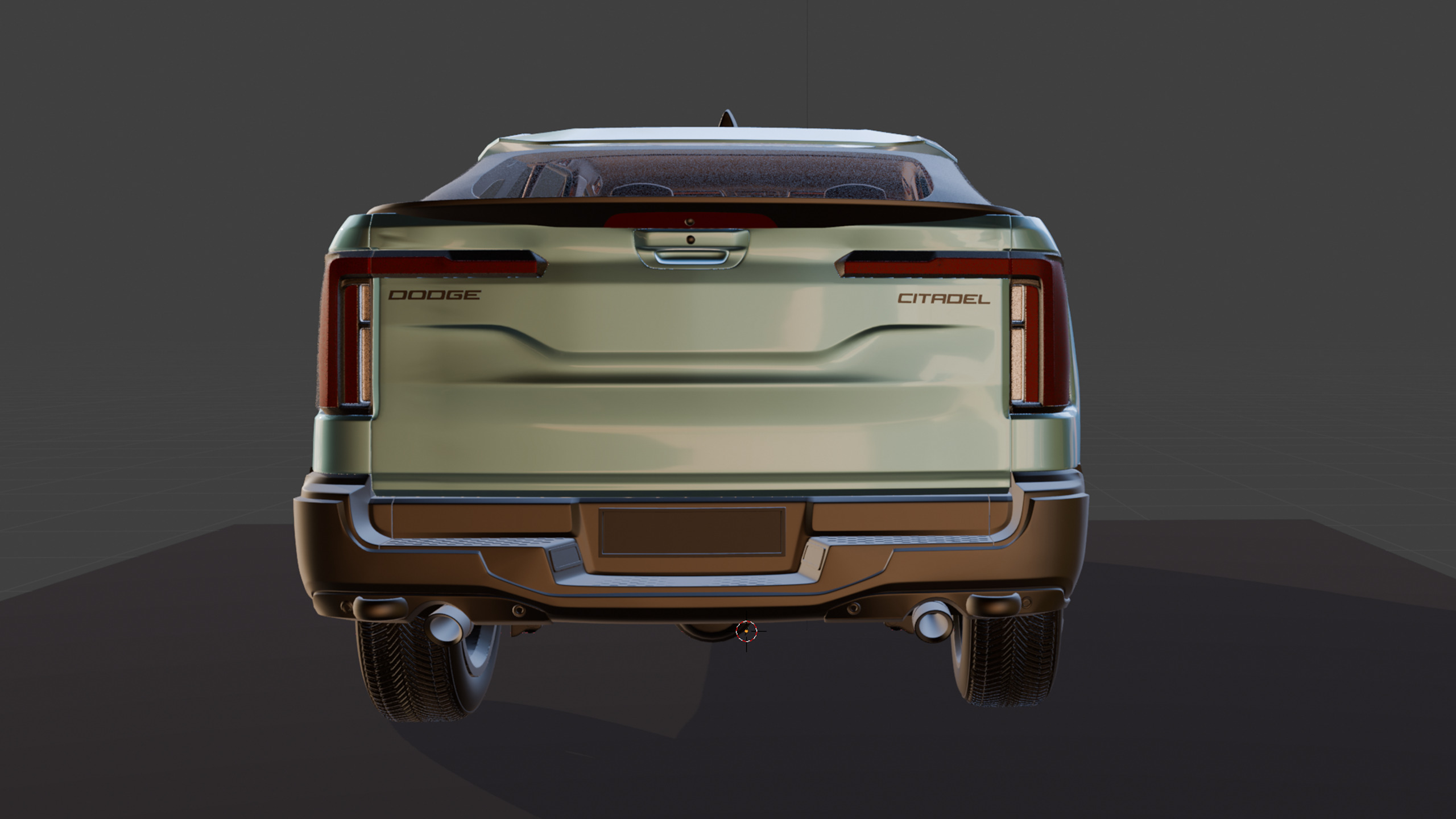 2026 Dodge Conquest Citadel Free 3D model_2