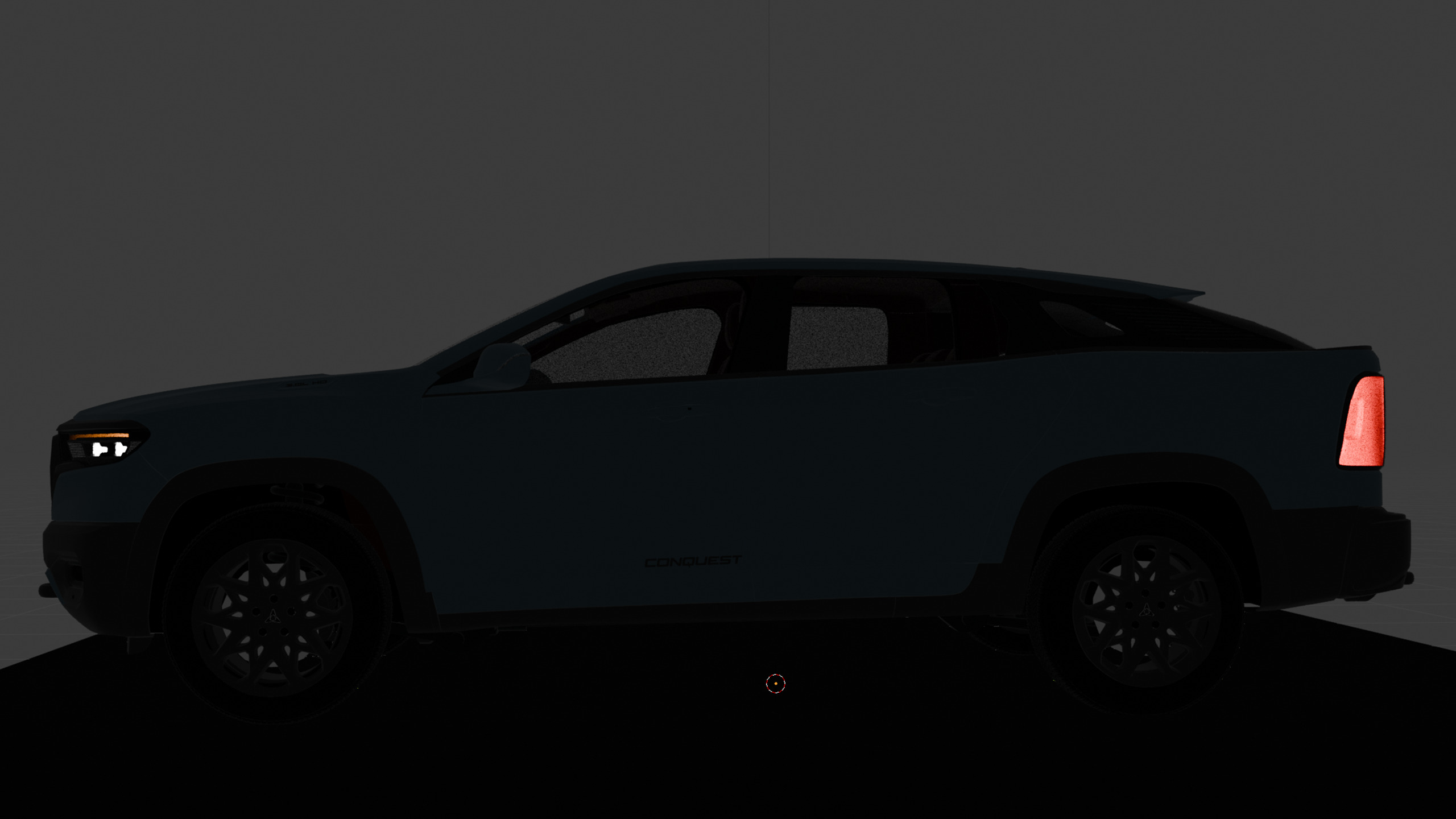 2026 Dodge Conquest Citadel Free 3D model_10
