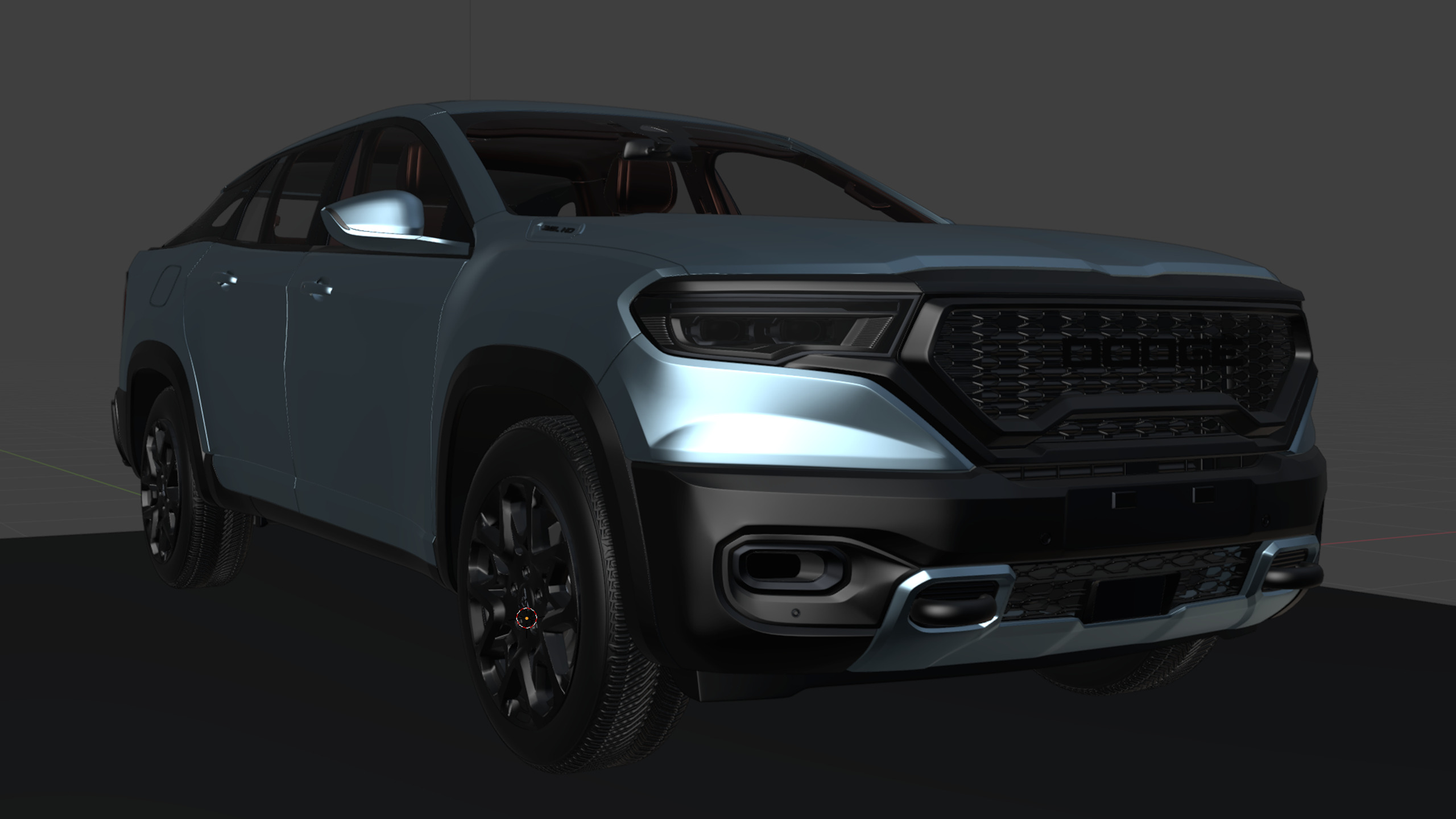 2026 Dodge Conquest Citadel Free 3D model_11