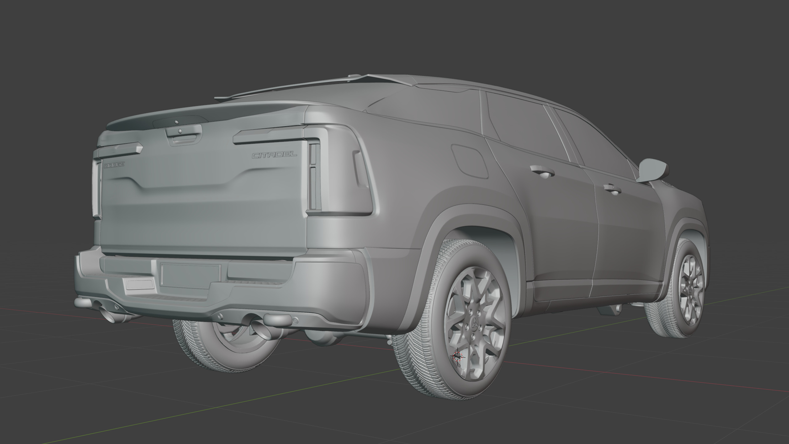 2026 Dodge Conquest Citadel Free 3D model_41