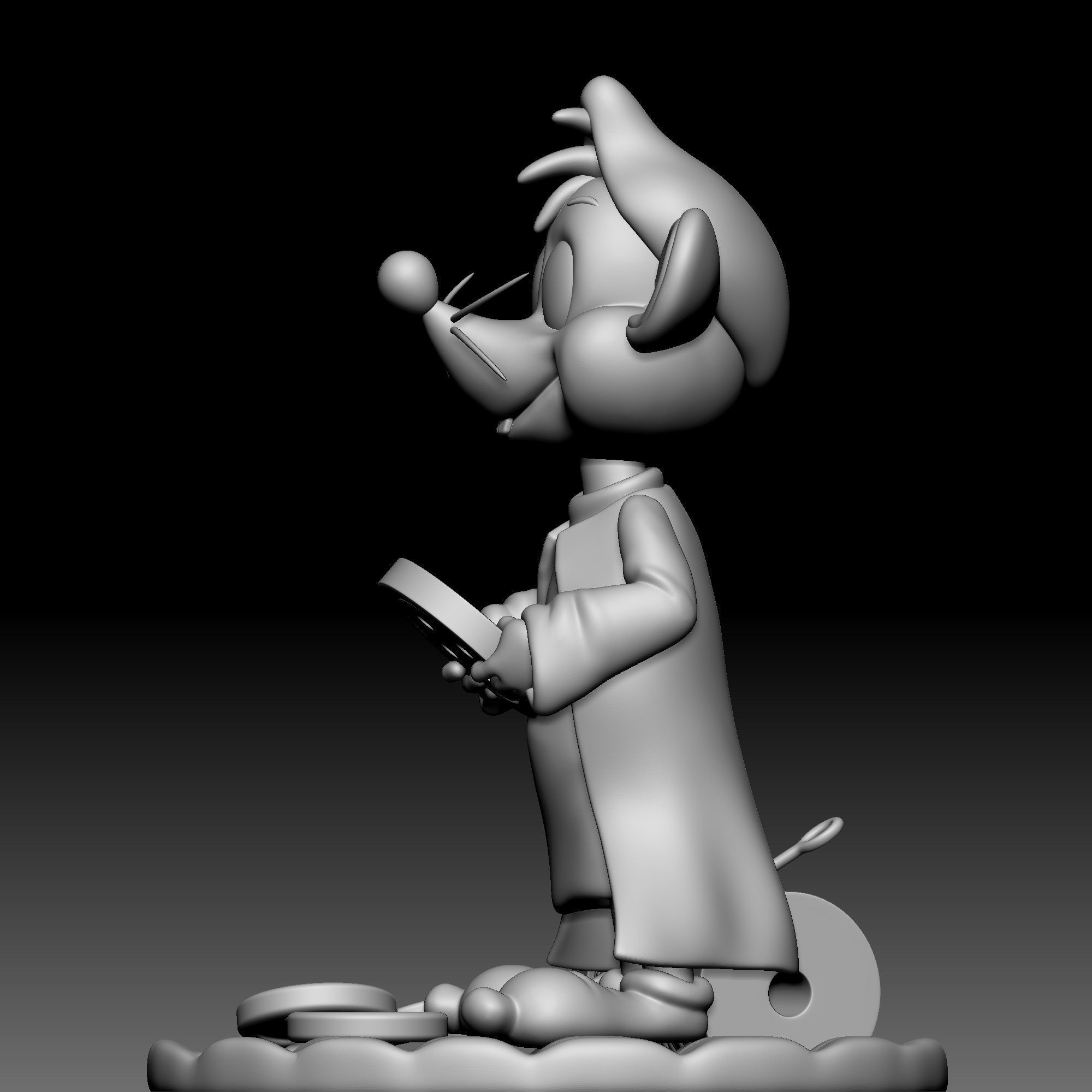 Mouse - Jap - Cinderella - 020 3D print model_2