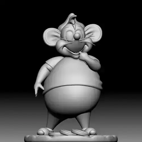 Mouse - Gus - Cinderella - 030 3D print model